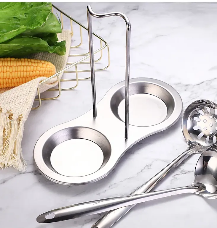 Detachable Stainless Steel Spoon Organizer Holder And Pot Lid Holder Hy-91