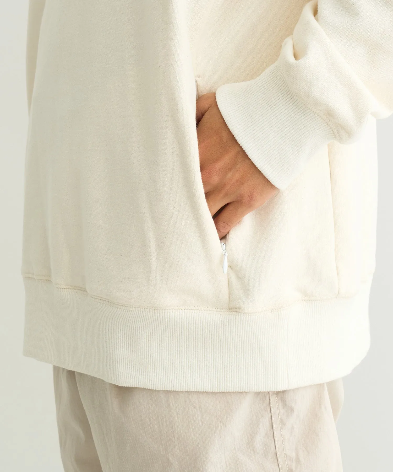 ECO HYBRID BOX LOGO SWEAT HOODIE(UNISEX)