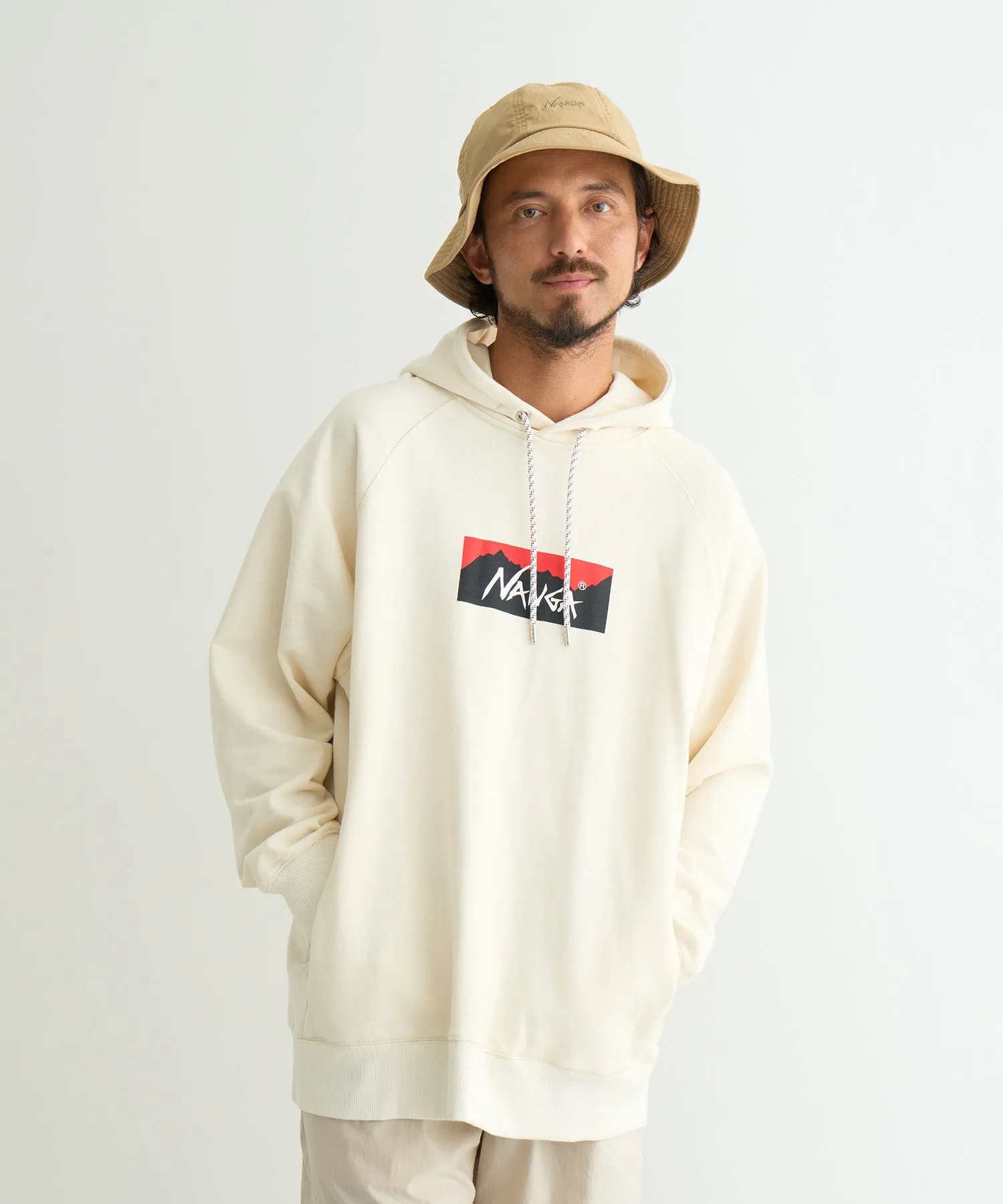 ECO HYBRID BOX LOGO SWEAT HOODIE(UNISEX)