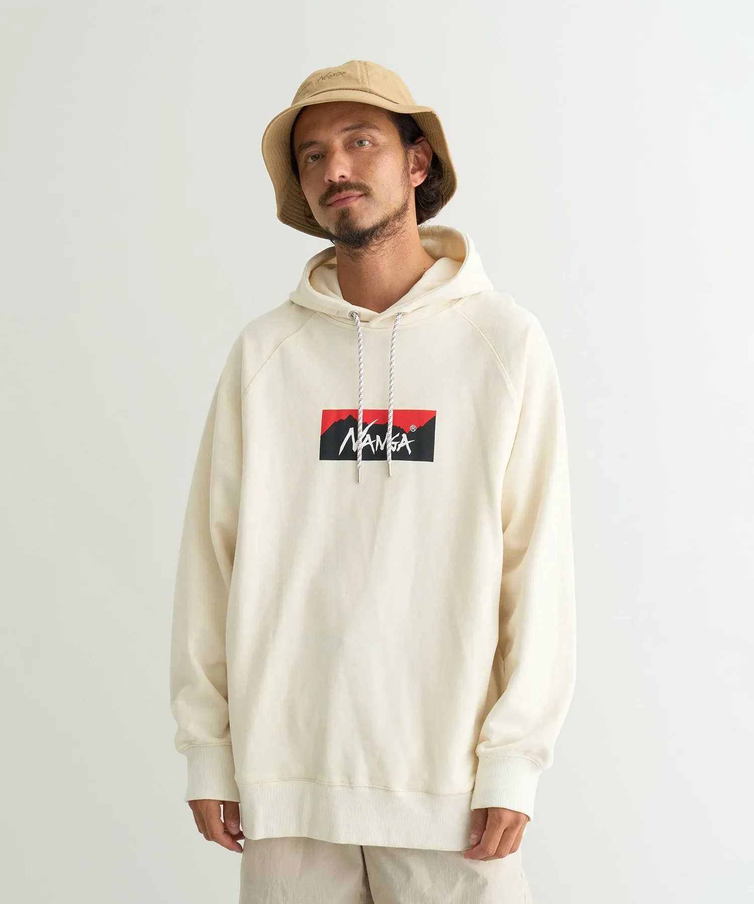 ECO HYBRID BOX LOGO SWEAT HOODIE(UNISEX)