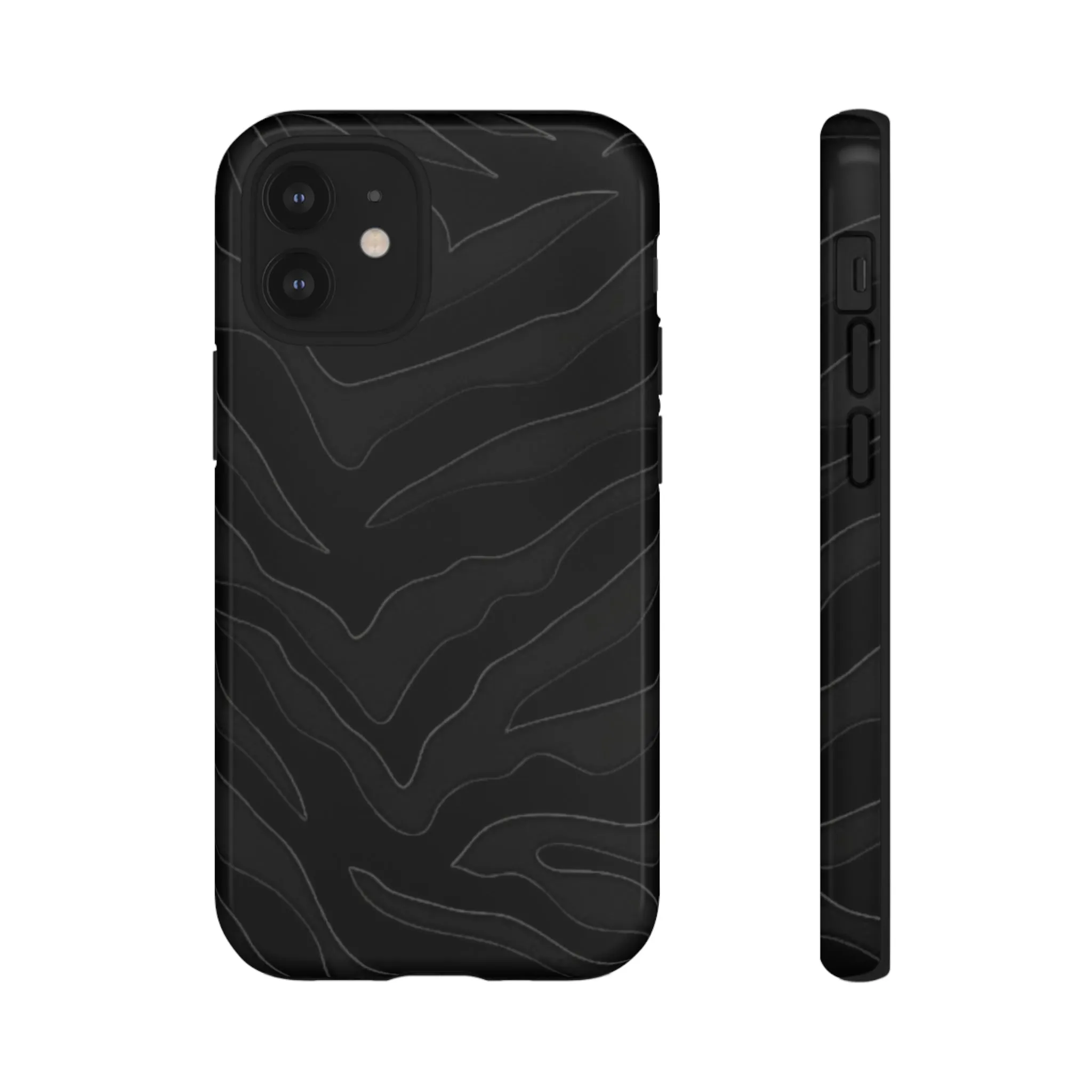 EDS Awareness black zebra print  Tough Cases