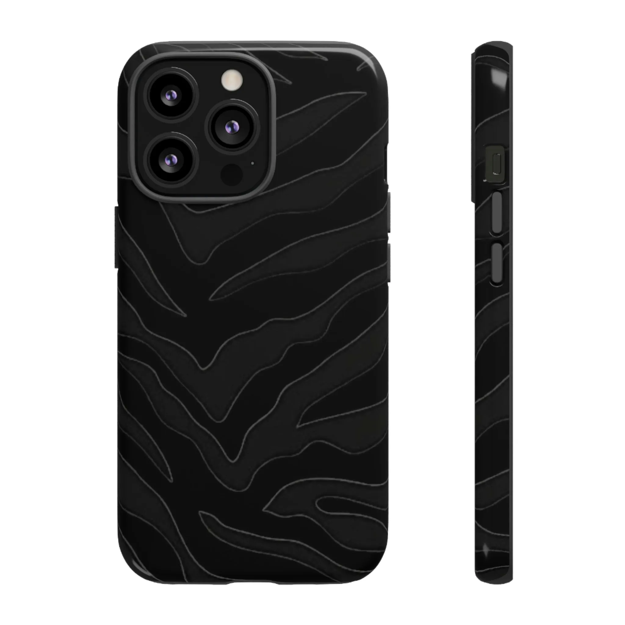 EDS Awareness black zebra print  Tough Cases