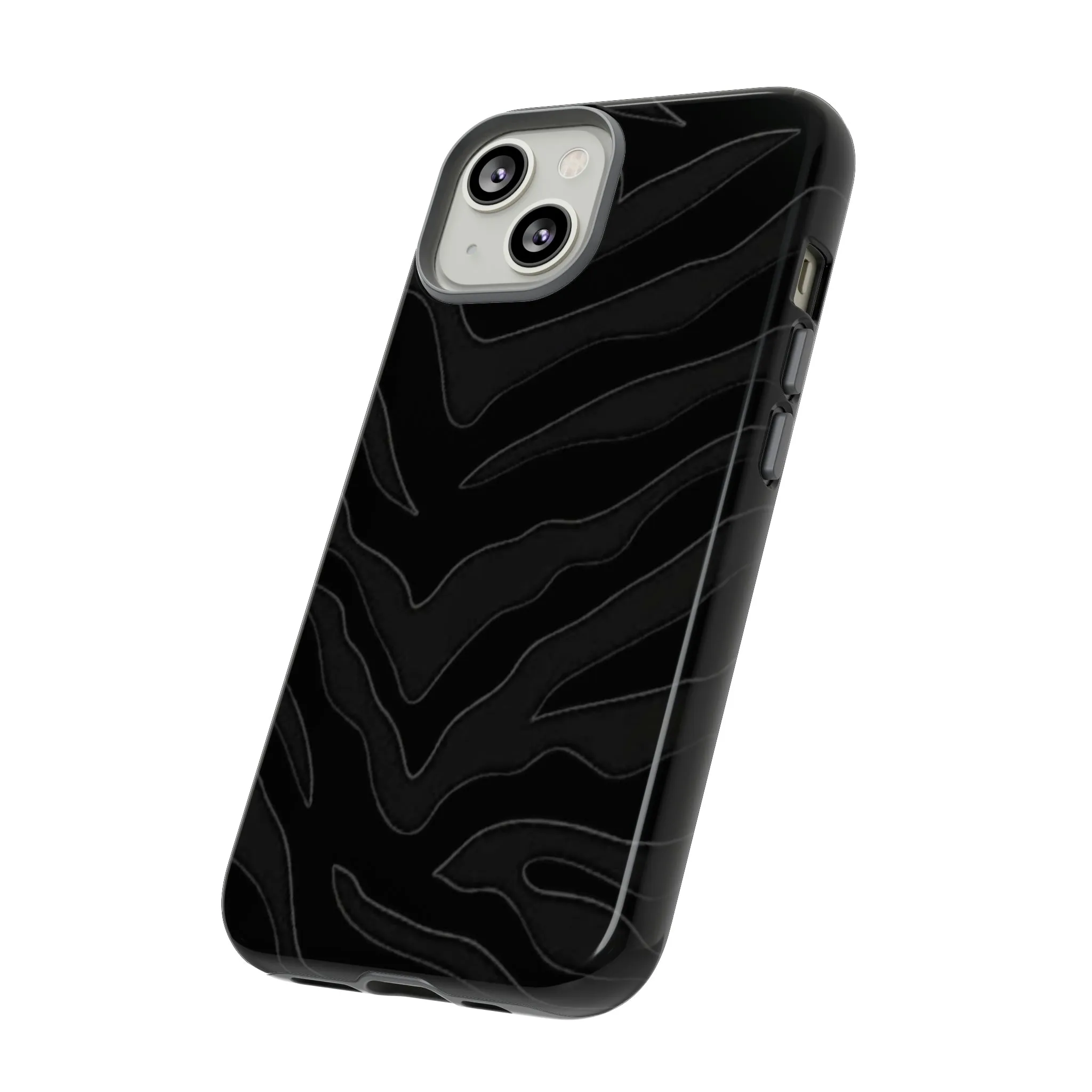 EDS Awareness black zebra print  Tough Cases
