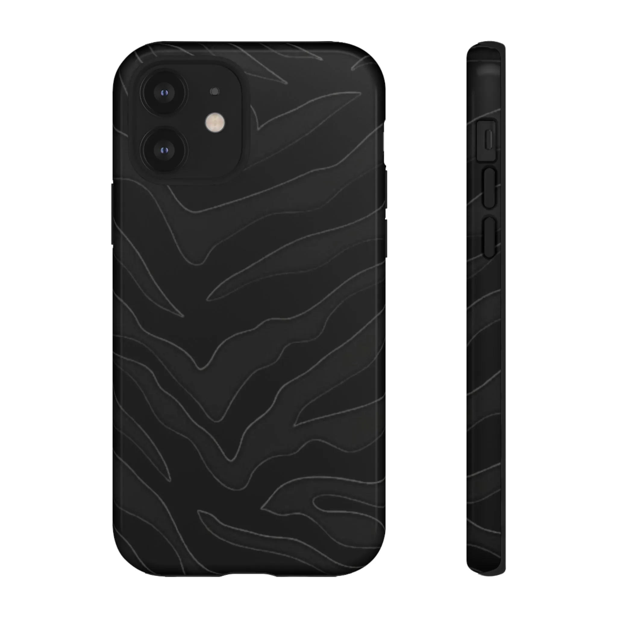 EDS Awareness black zebra print  Tough Cases