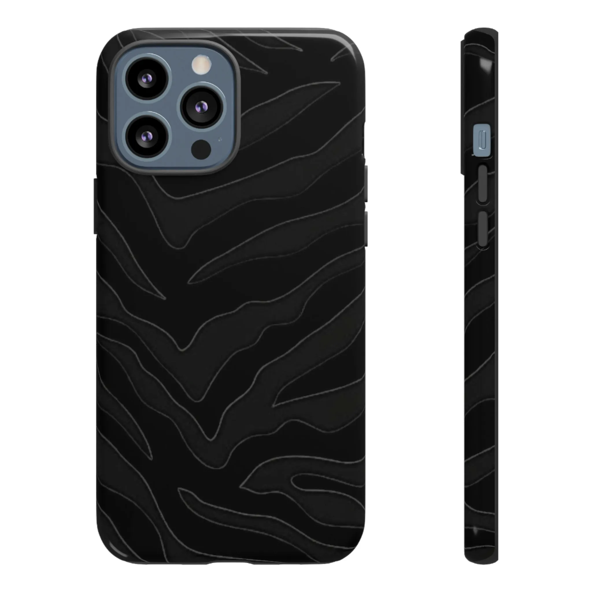 EDS Awareness black zebra print  Tough Cases