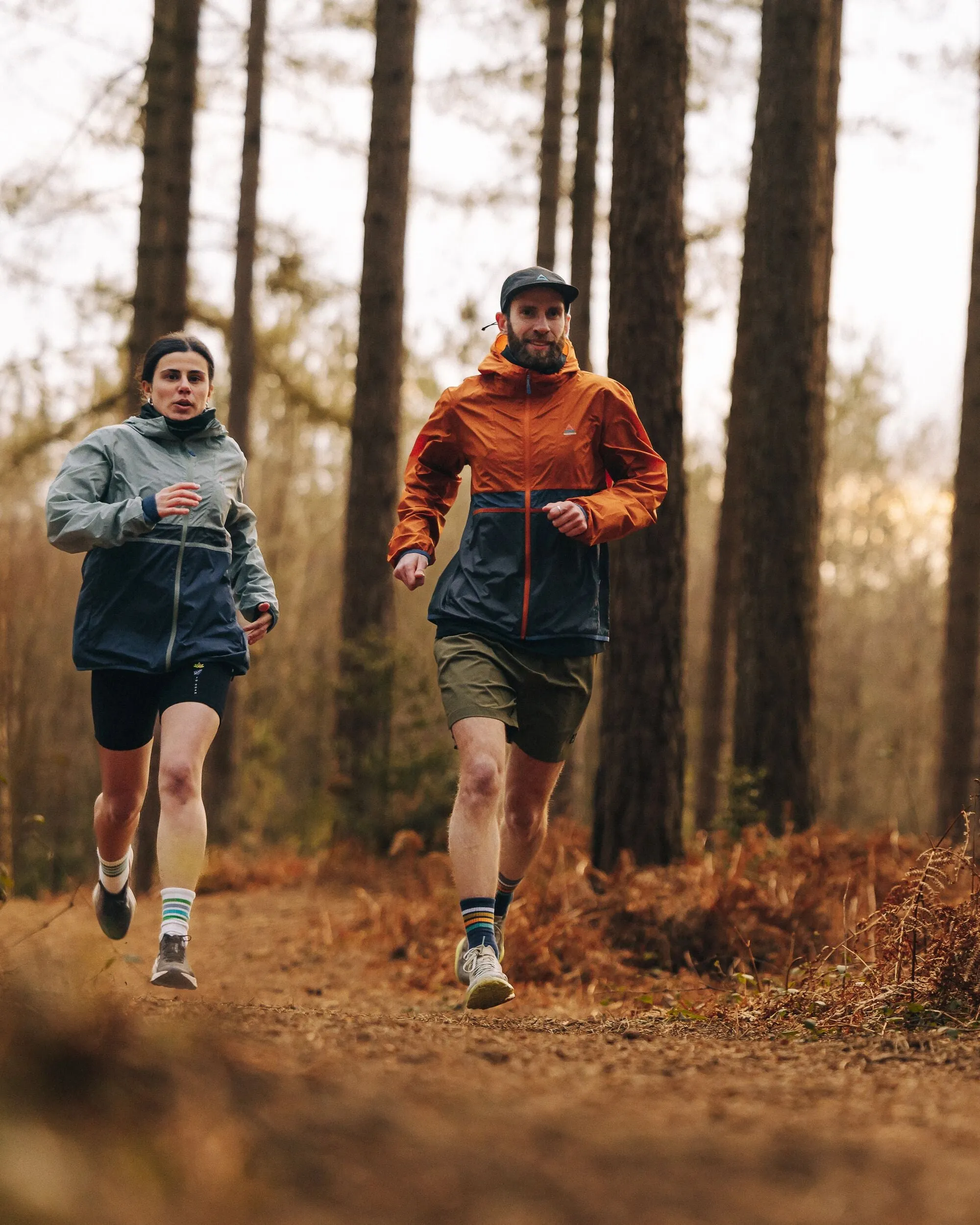 Emerge 5 Panel Trail Cap - Black