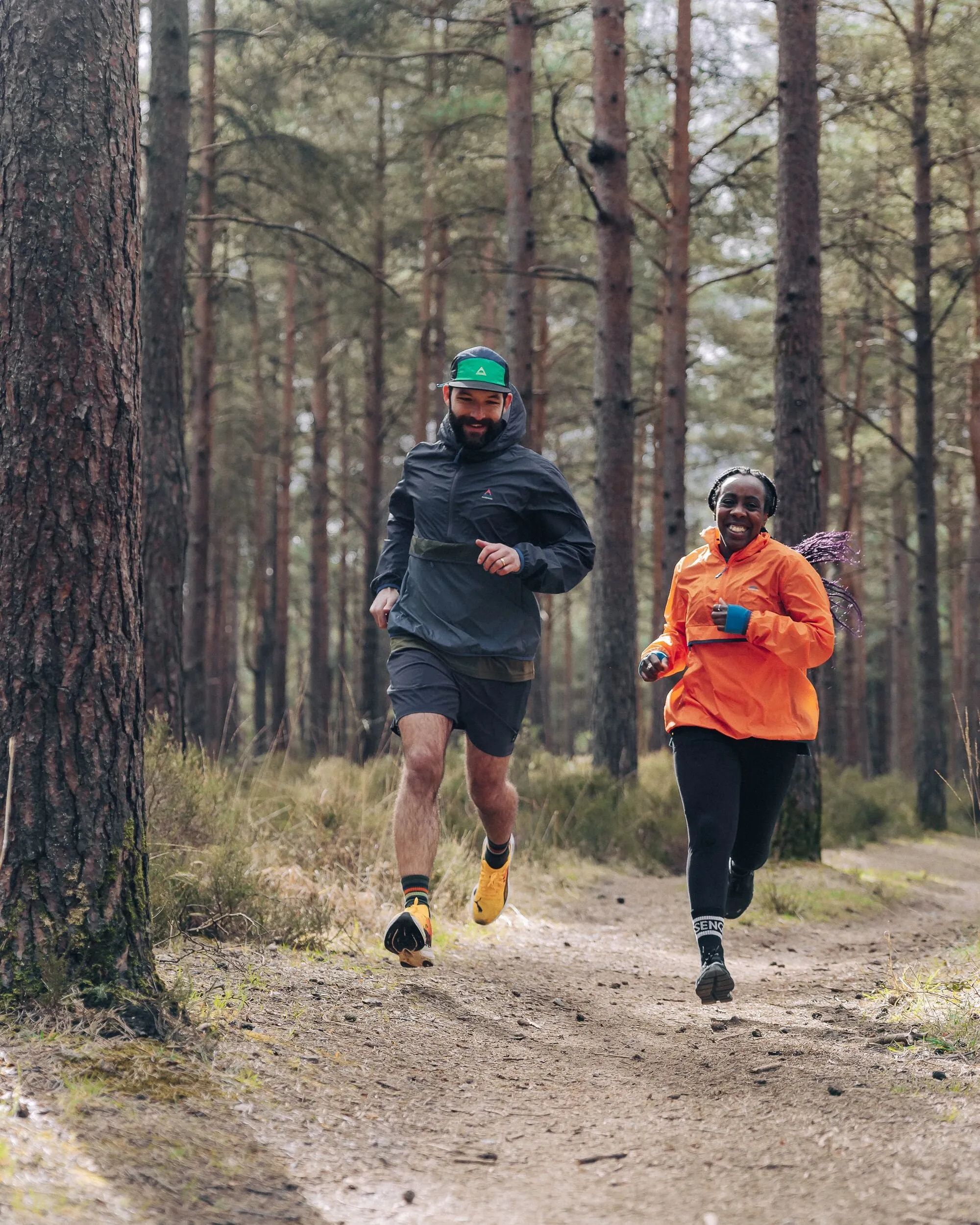 Emerge 5 Panel Trail Cap - Stem Green