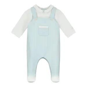 Emile et Rose - Baby Boys all in one, mock dungaree, Fox Emile et Rose - Baby Boys all in one, mock dungaree, Fox