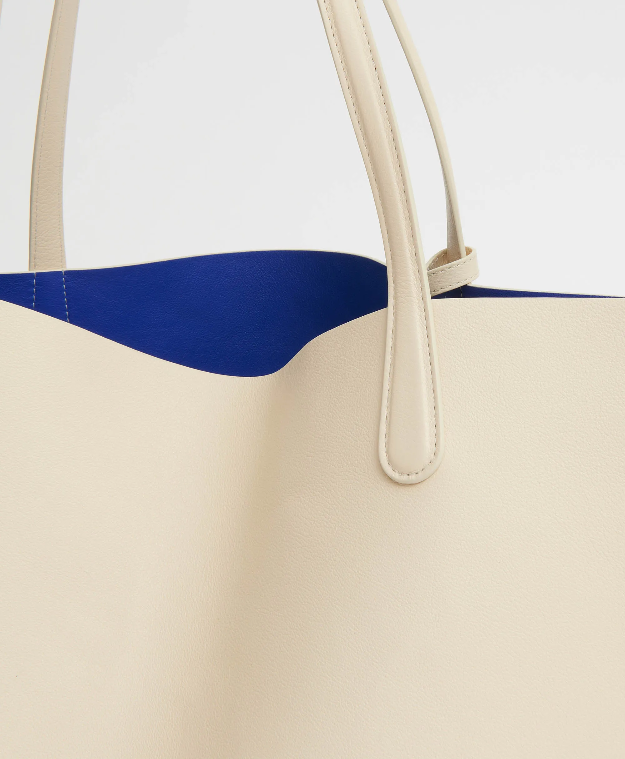 Everyday Soft Tote - Avorio/Royal