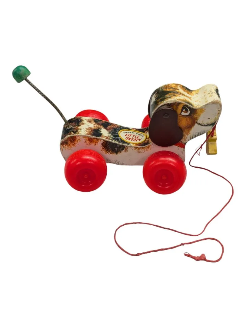 Fisher Price Little Snoopy Pull Toy