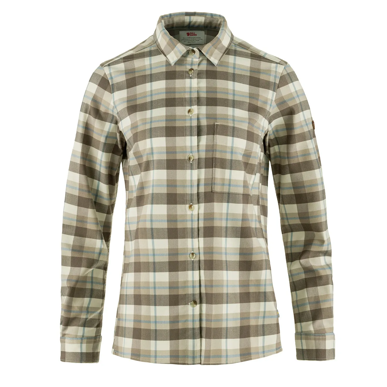 Fjallraven Womens Singi Fjall Shirt Chalk White / Fossil