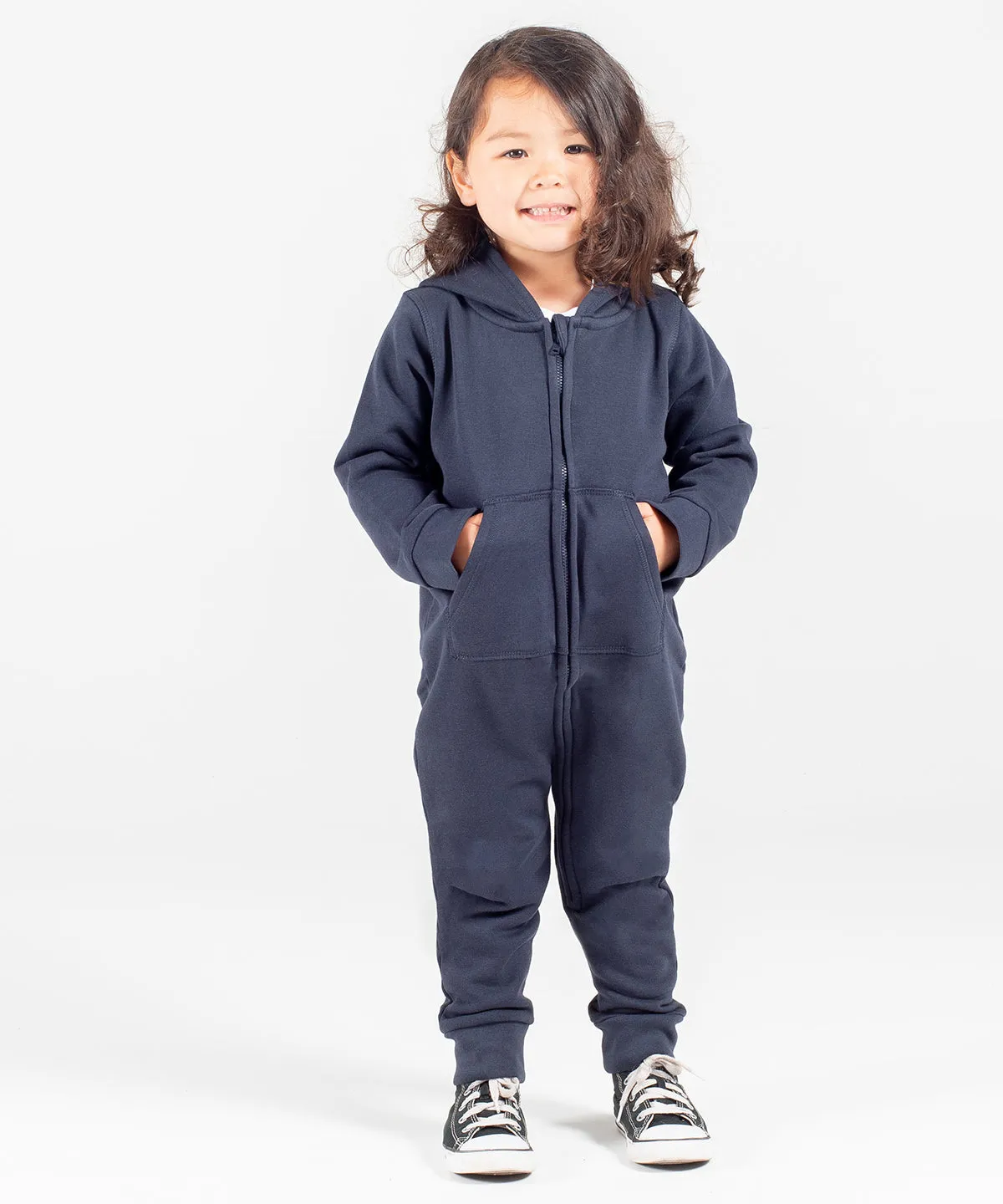 Fleece all-in-one | Heather Grey