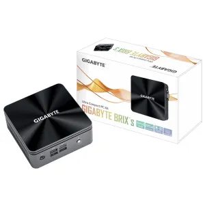 Gigabyte Brix S Gb-Bri3h-10110 (Rev. 1.0) - Ultra Compact Pc Kit - Core I3 10110U 2.1 Ghz - 0 Gb Gigabyte Brix S Gb-Bri3h-10110 (Rev. 1.0) - Ultra Compact Pc Kit - Core I3 10110U 2.1 Ghz - 0 Gb