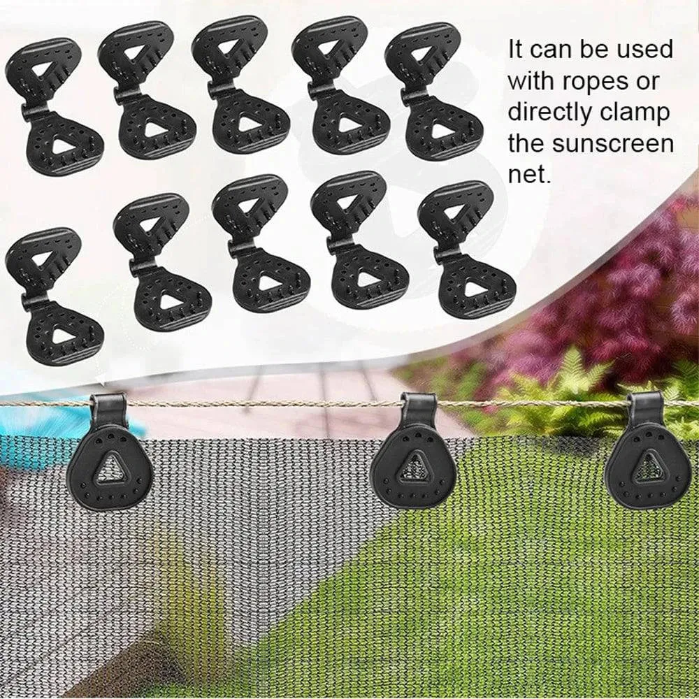 Greenhouse Film Clip Agriculture SunShade Clips Insects Net Clips Insects-proof Screen Fixing Clamp Shading Cover Net Clip 2022
