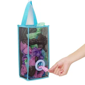 Hanging Mesh Garbage Bag Organizer Hanging Mesh Garbage Bag Organizer