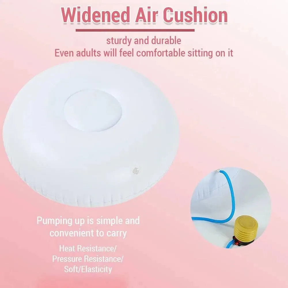 Hanging Pods Swing for Kids Hammock Chair Child Swing Hammock Chair with Inflatable Cushion for Indoor and Outdoor Use