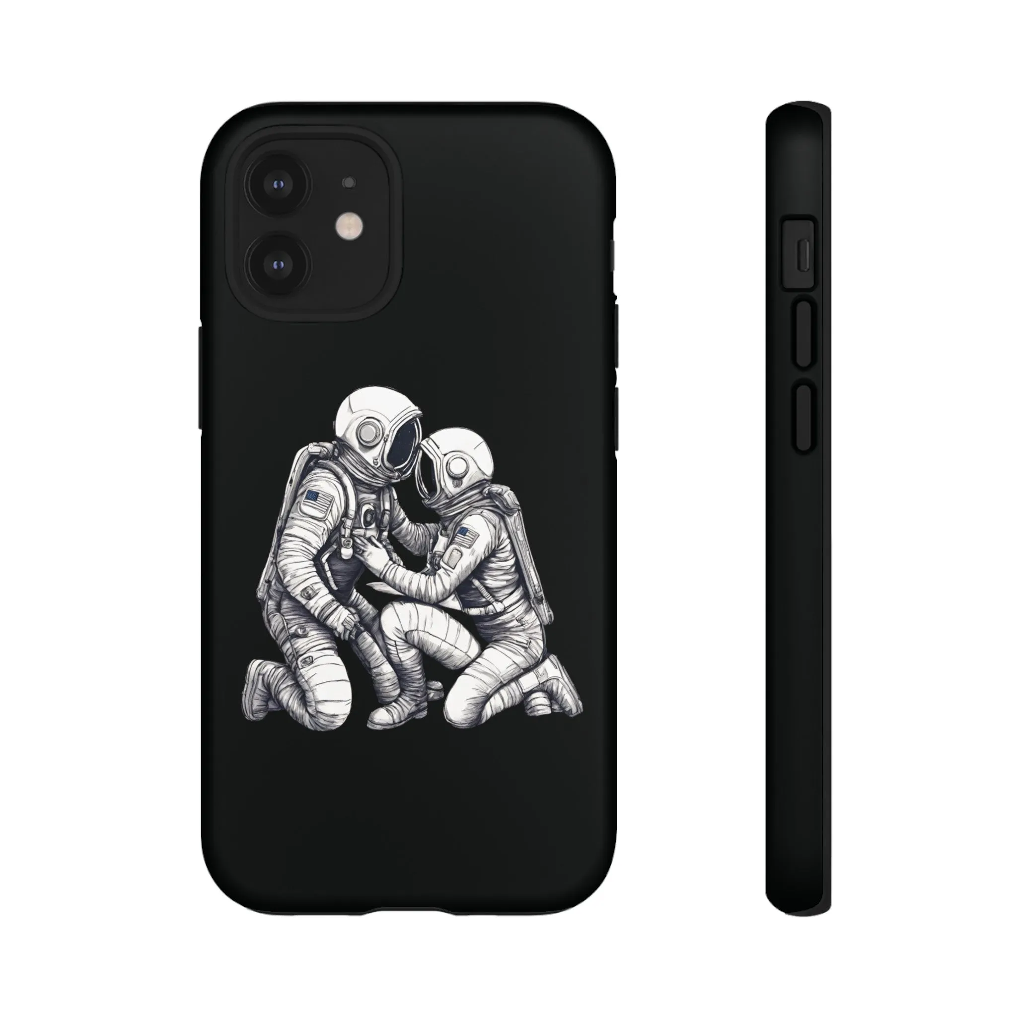 Here For You SpaceArt Sci-Fi Tough iPhone Mobile Cases