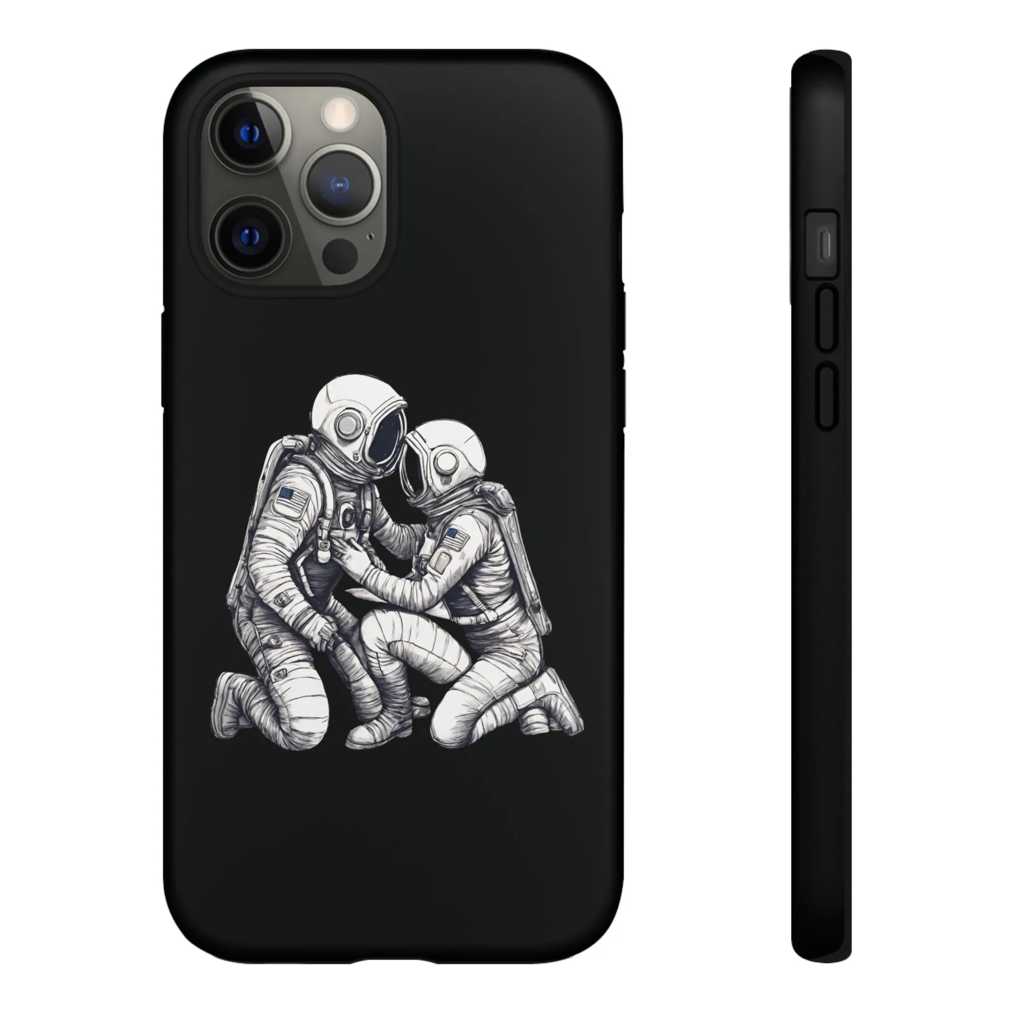 Here For You SpaceArt Sci-Fi Tough iPhone Mobile Cases