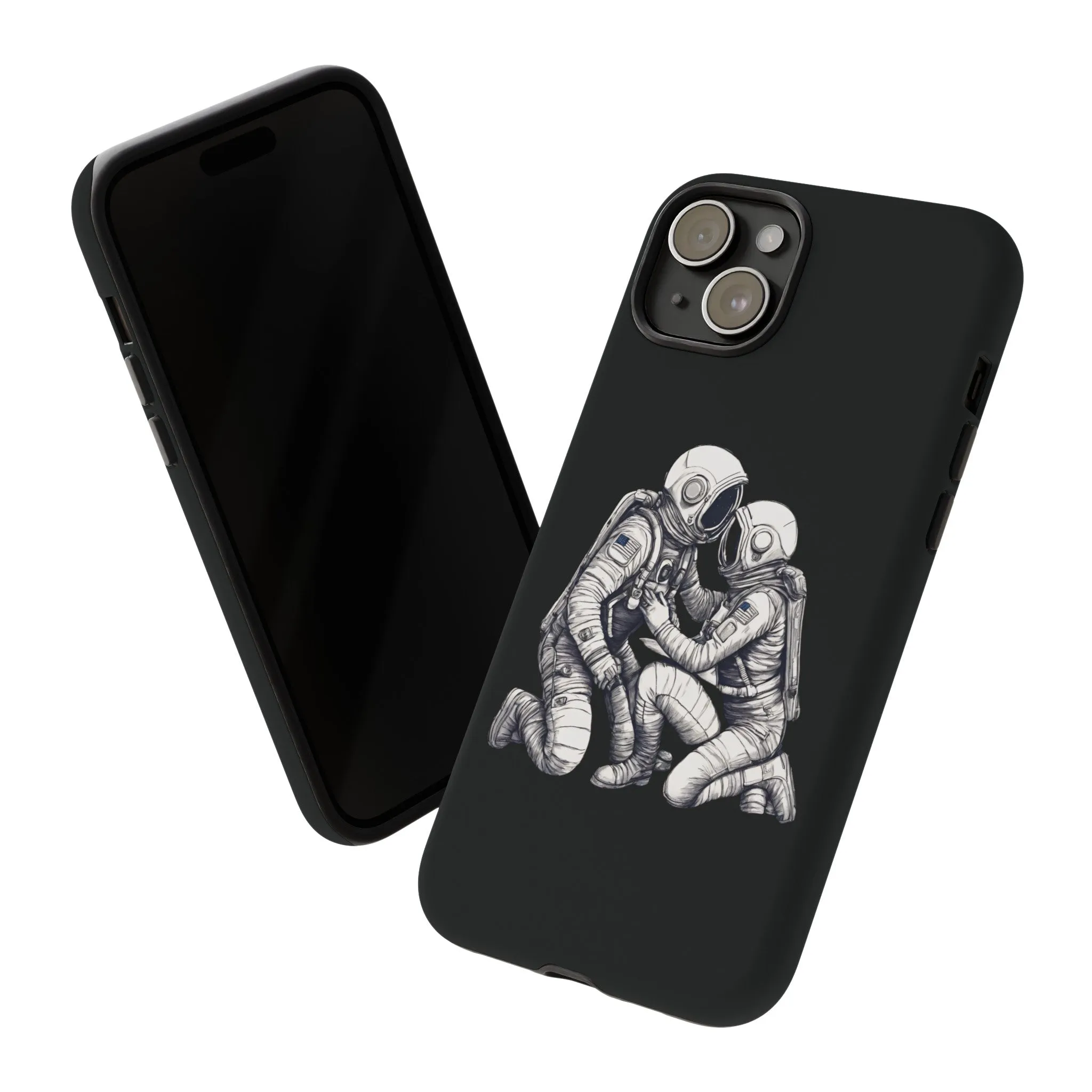 Here For You SpaceArt Sci-Fi Tough iPhone Mobile Cases