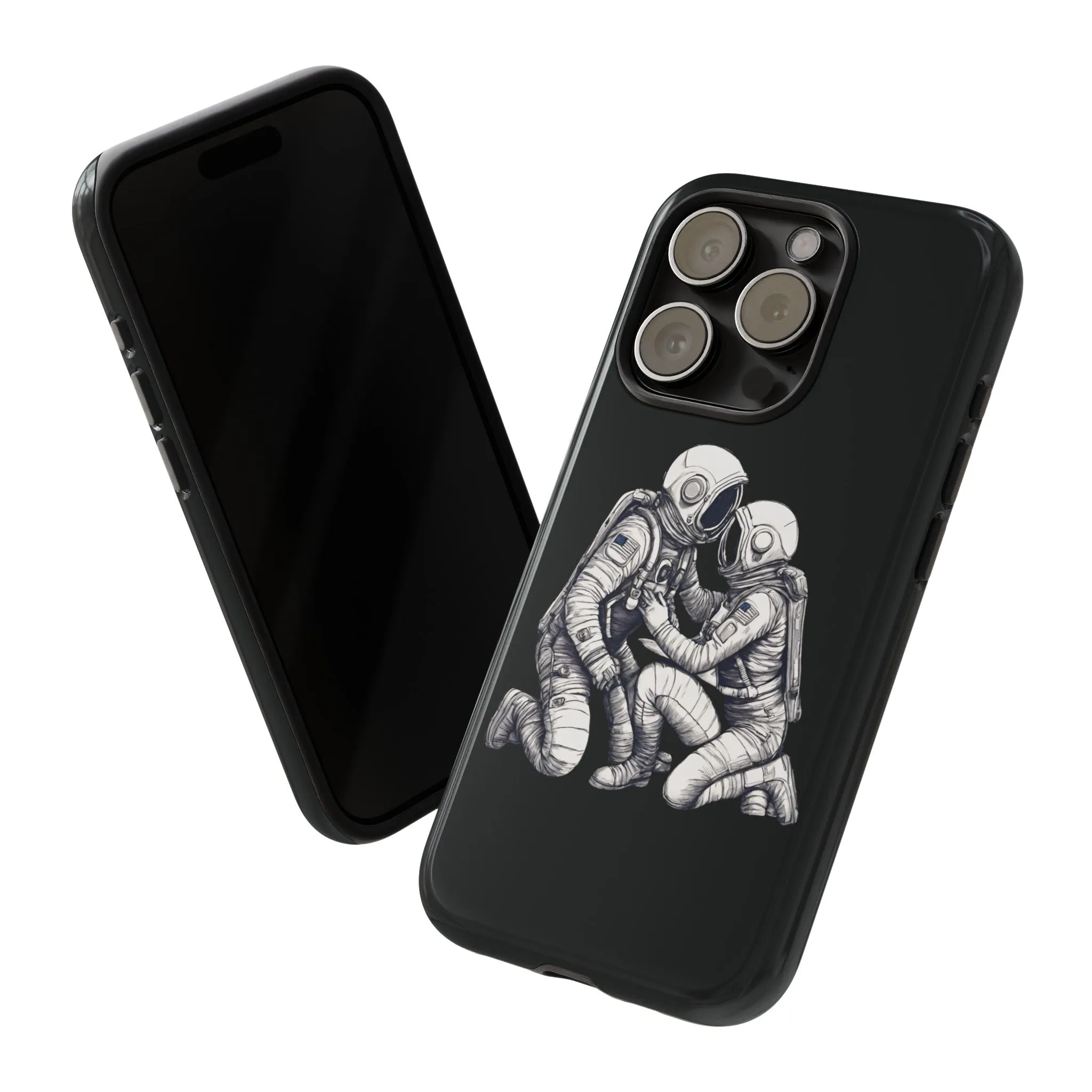 Here For You SpaceArt Sci-Fi Tough iPhone Mobile Cases