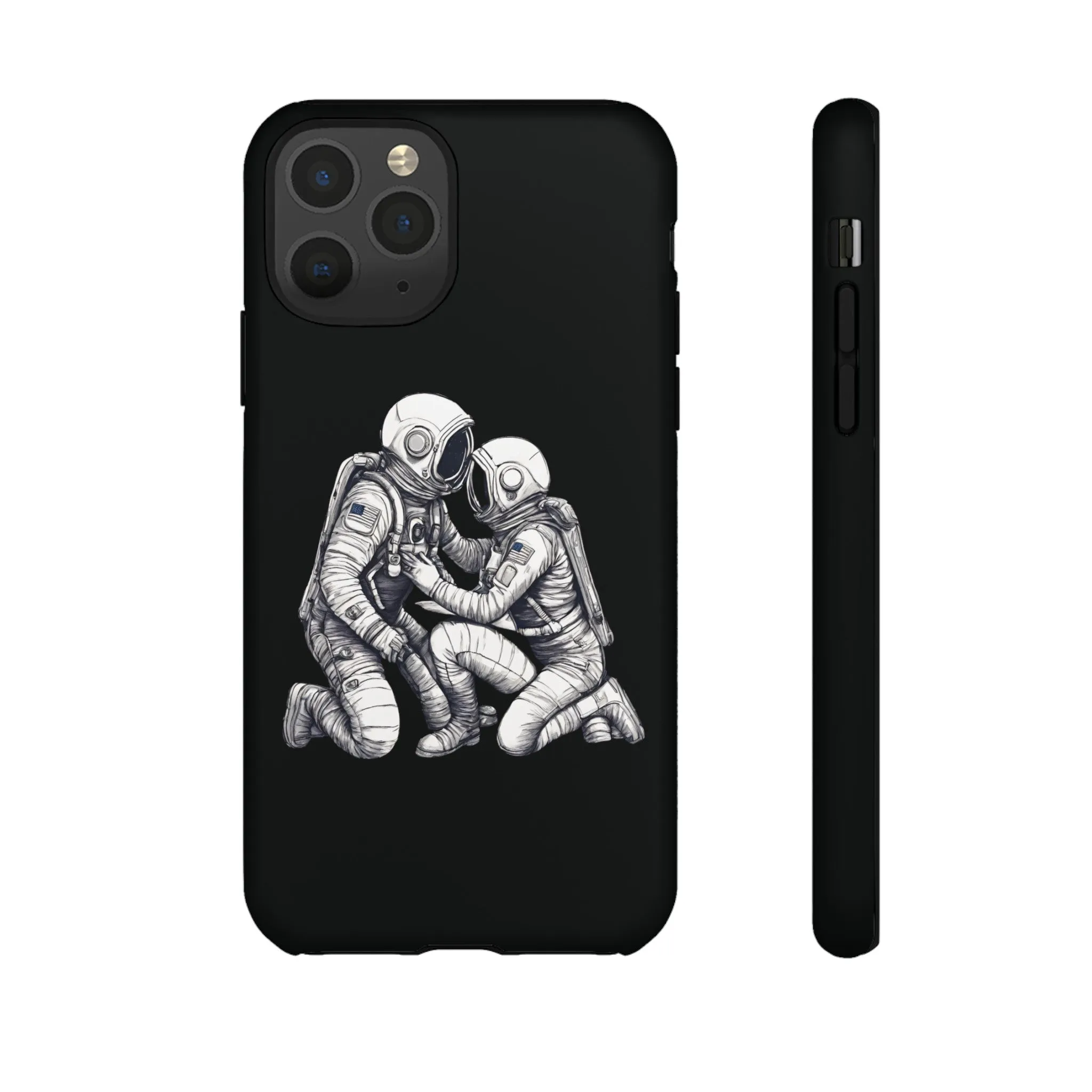 Here For You SpaceArt Sci-Fi Tough iPhone Mobile Cases