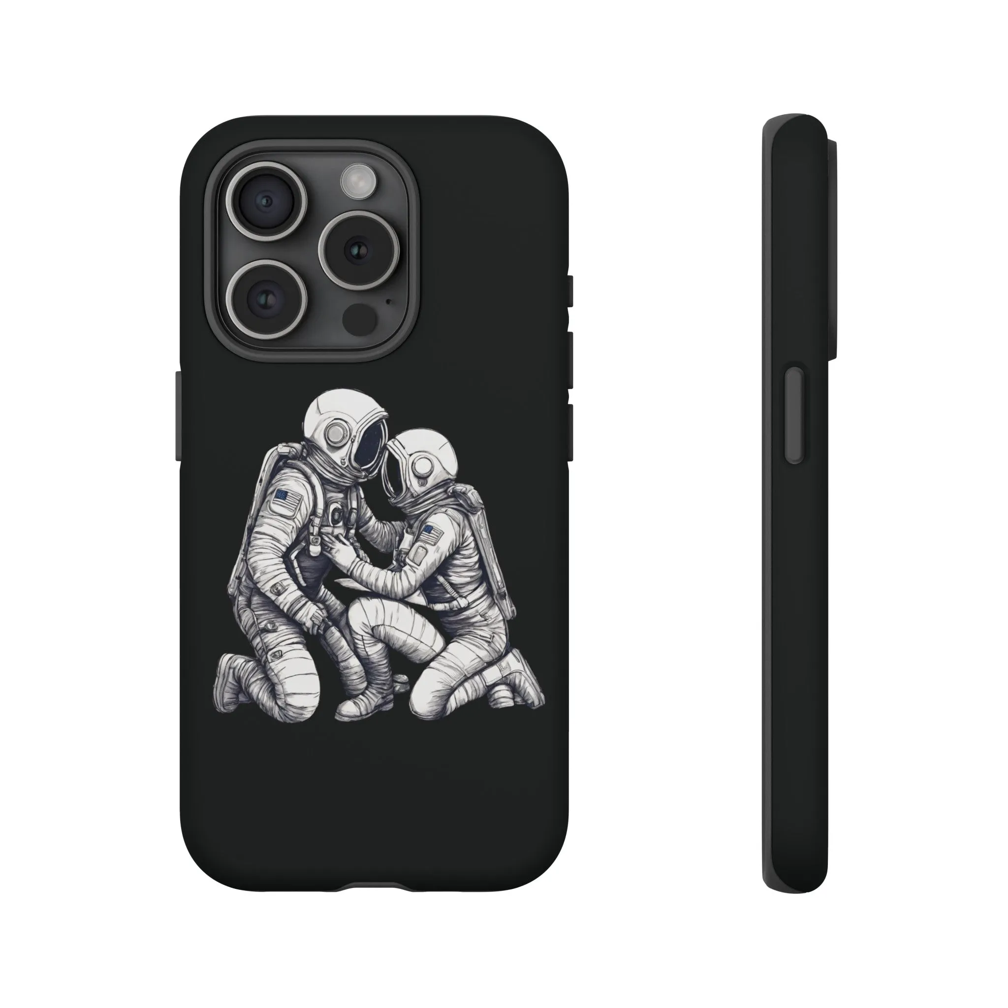 Here For You SpaceArt Sci-Fi Tough iPhone Mobile Cases