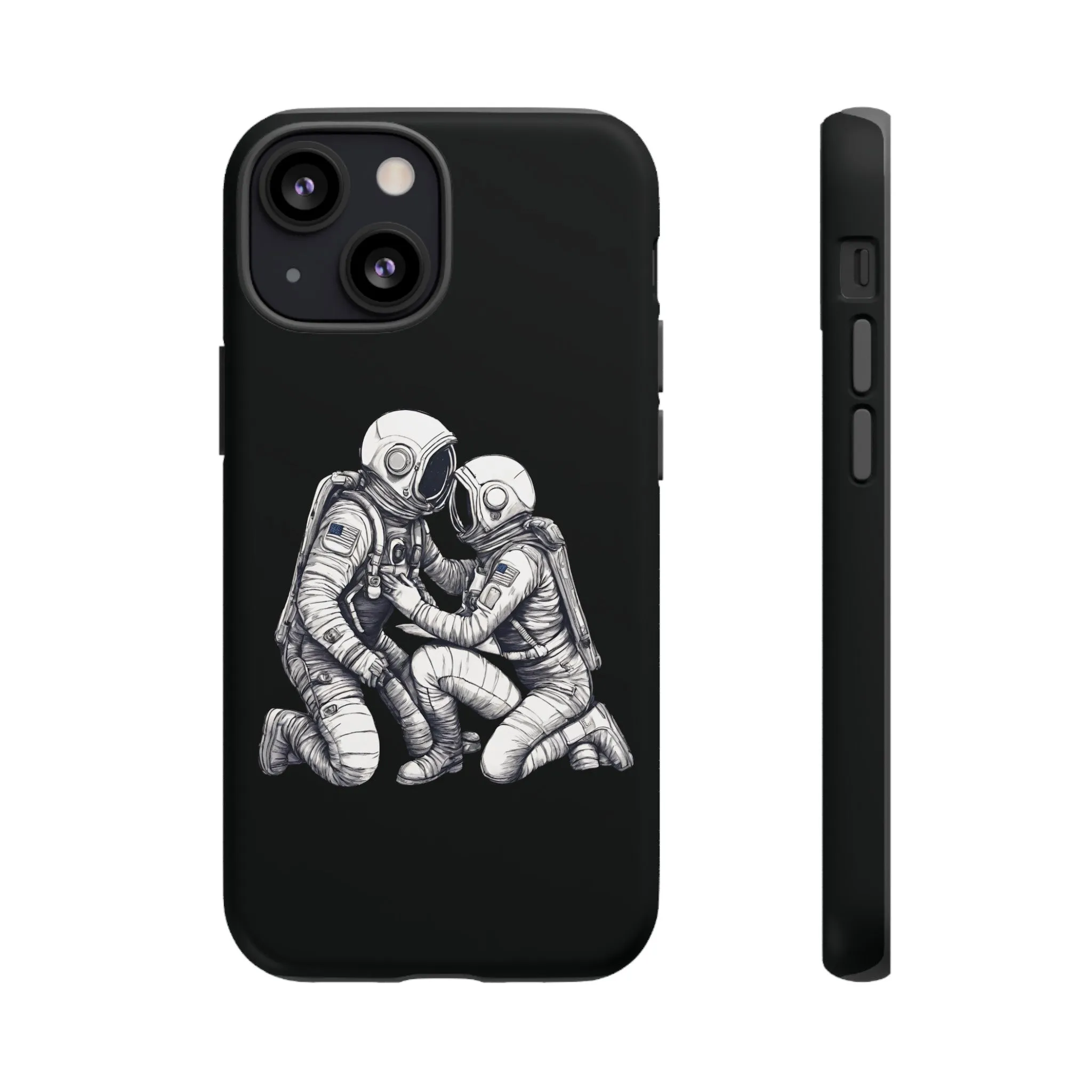 Here For You SpaceArt Sci-Fi Tough iPhone Mobile Cases