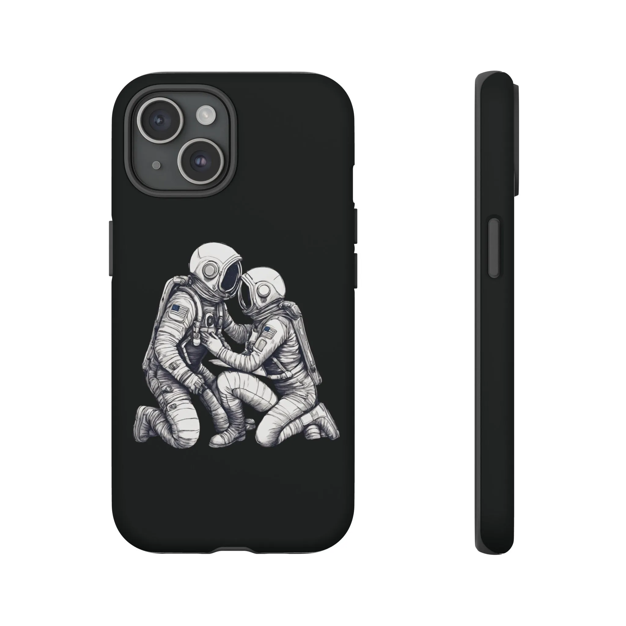 Here For You SpaceArt Sci-Fi Tough iPhone Mobile Cases
