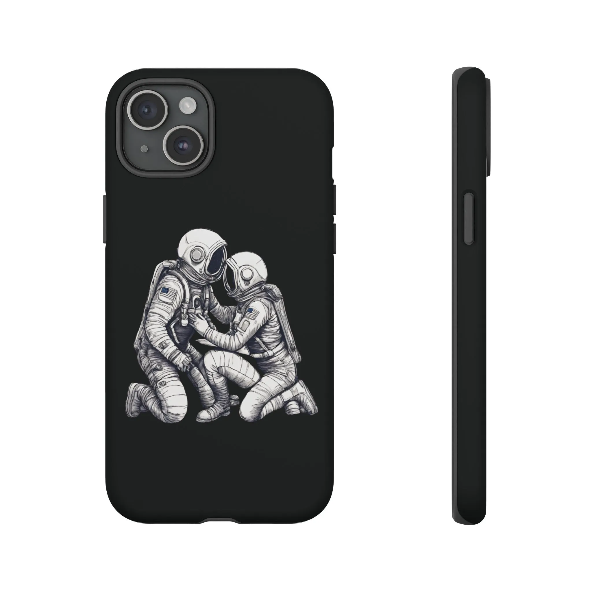 Here For You SpaceArt Sci-Fi Tough iPhone Mobile Cases