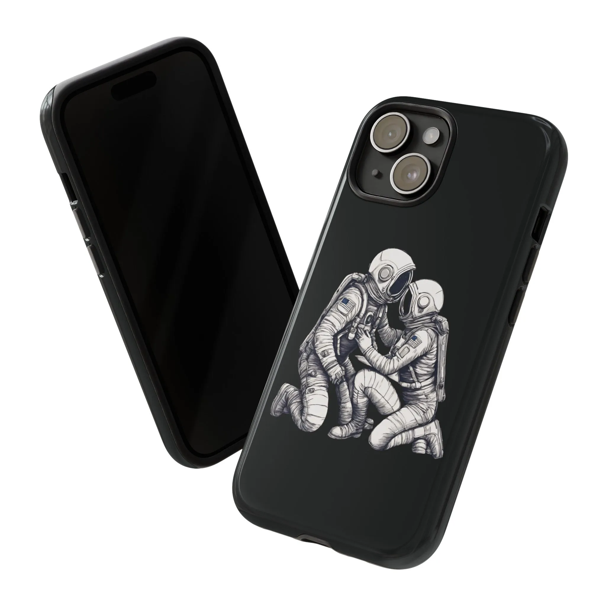 Here For You SpaceArt Sci-Fi Tough iPhone Mobile Cases