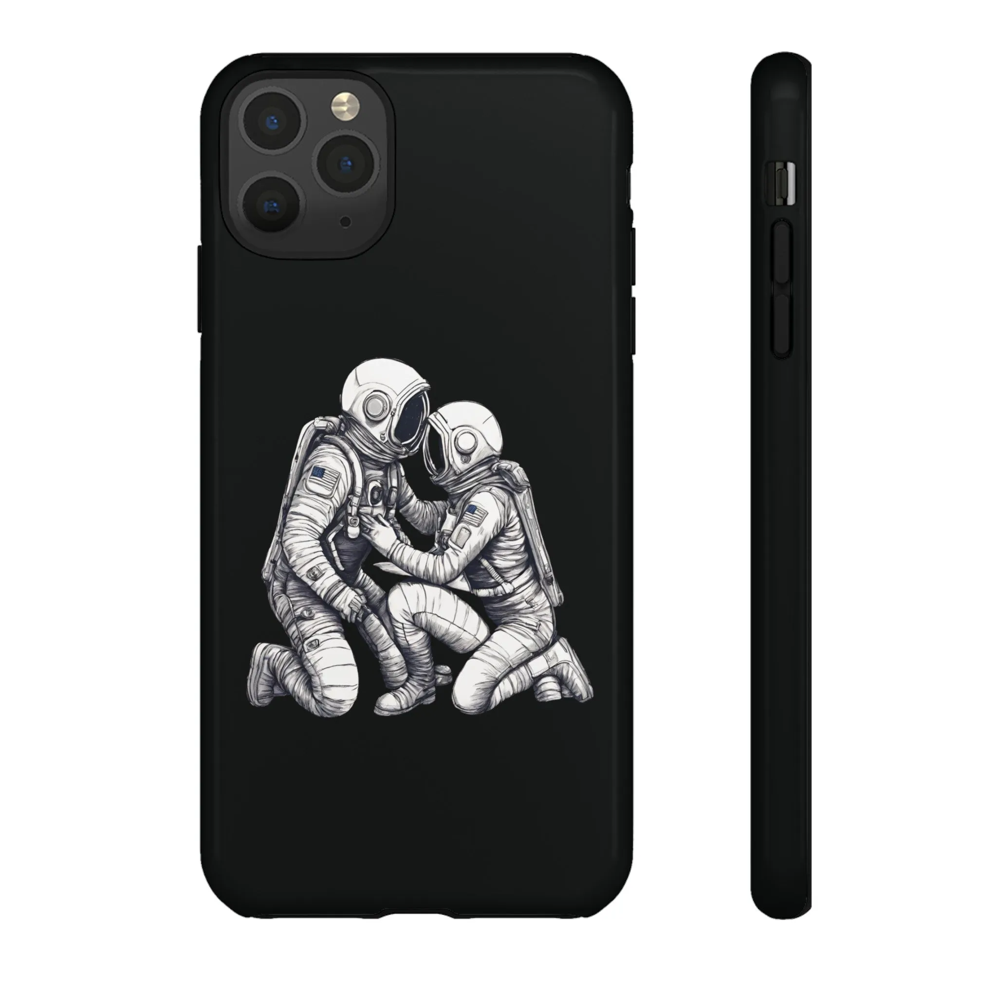 Here For You SpaceArt Sci-Fi Tough iPhone Mobile Cases