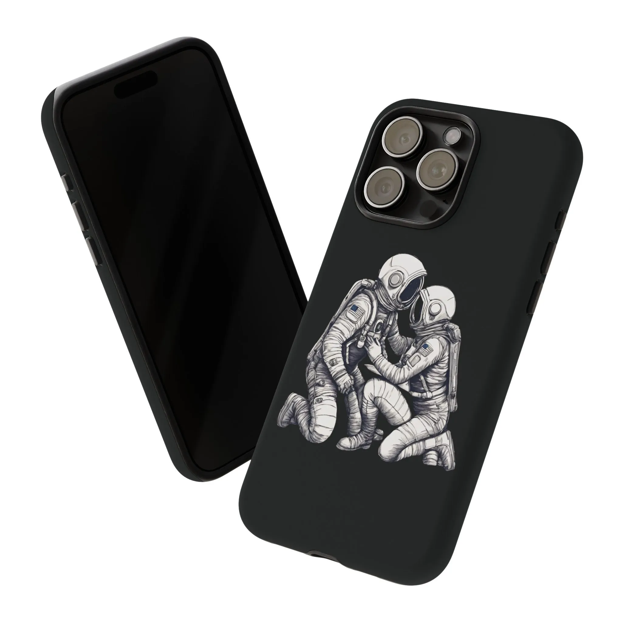 Here For You SpaceArt Sci-Fi Tough iPhone Mobile Cases