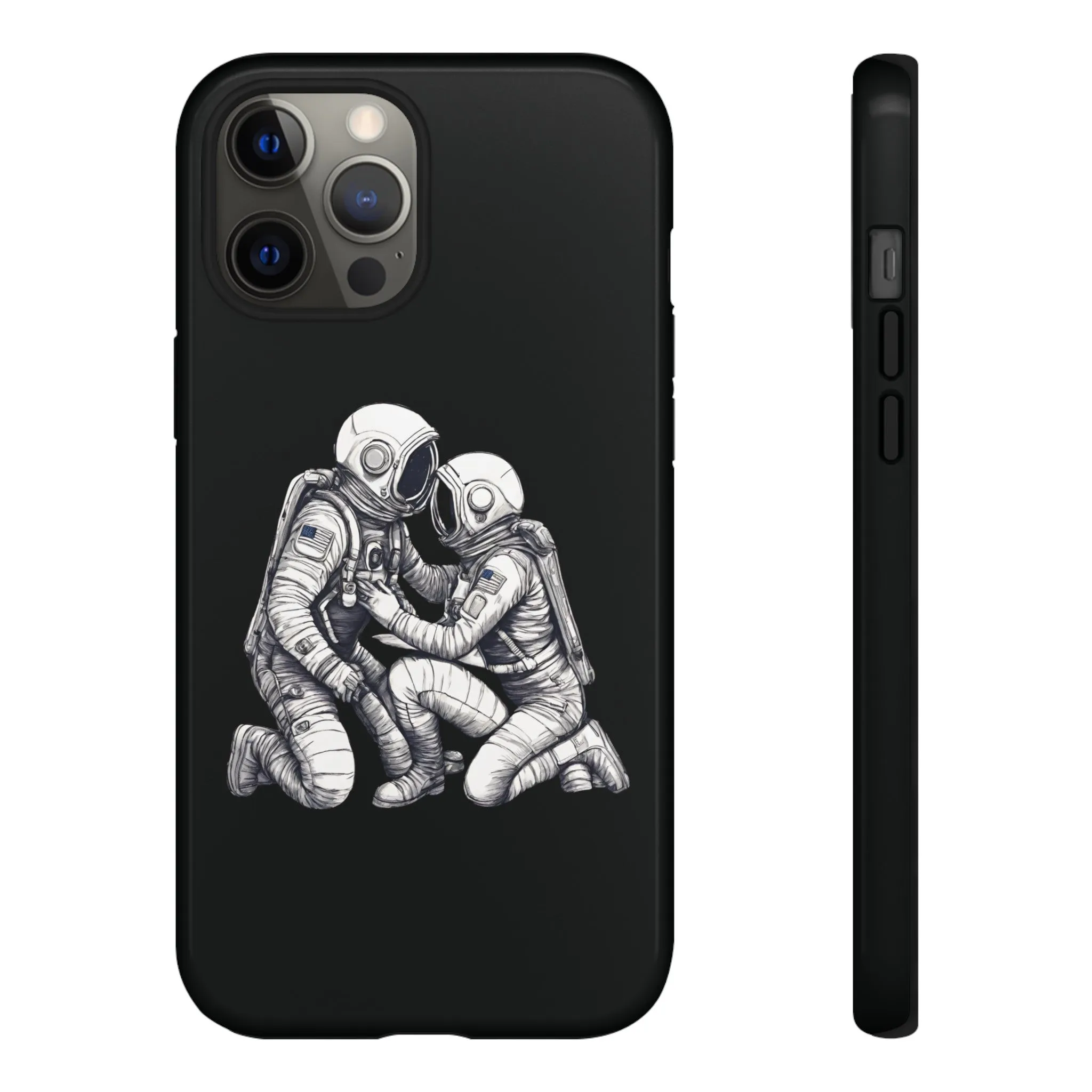 Here For You SpaceArt Sci-Fi Tough iPhone Mobile Cases