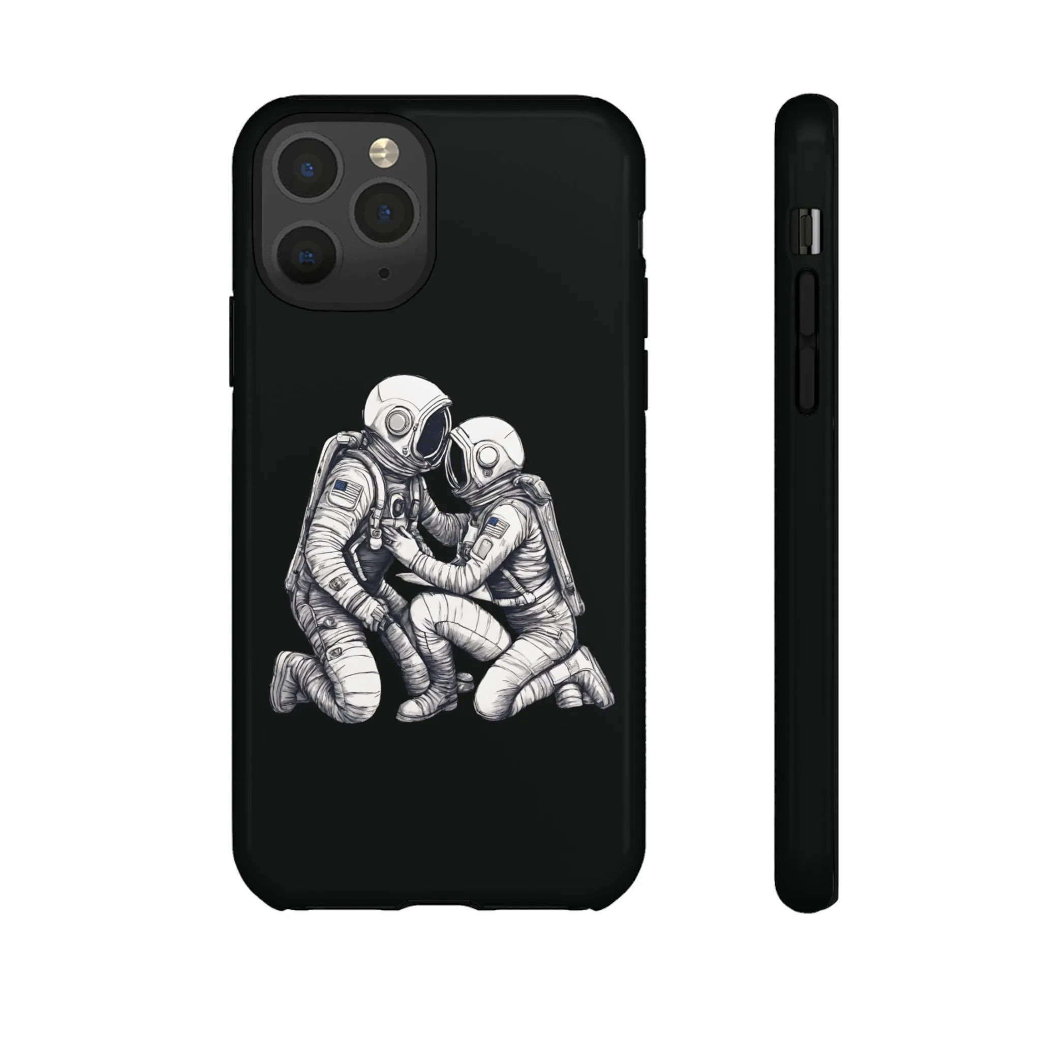 Here For You SpaceArt Sci-Fi Tough iPhone Mobile Cases