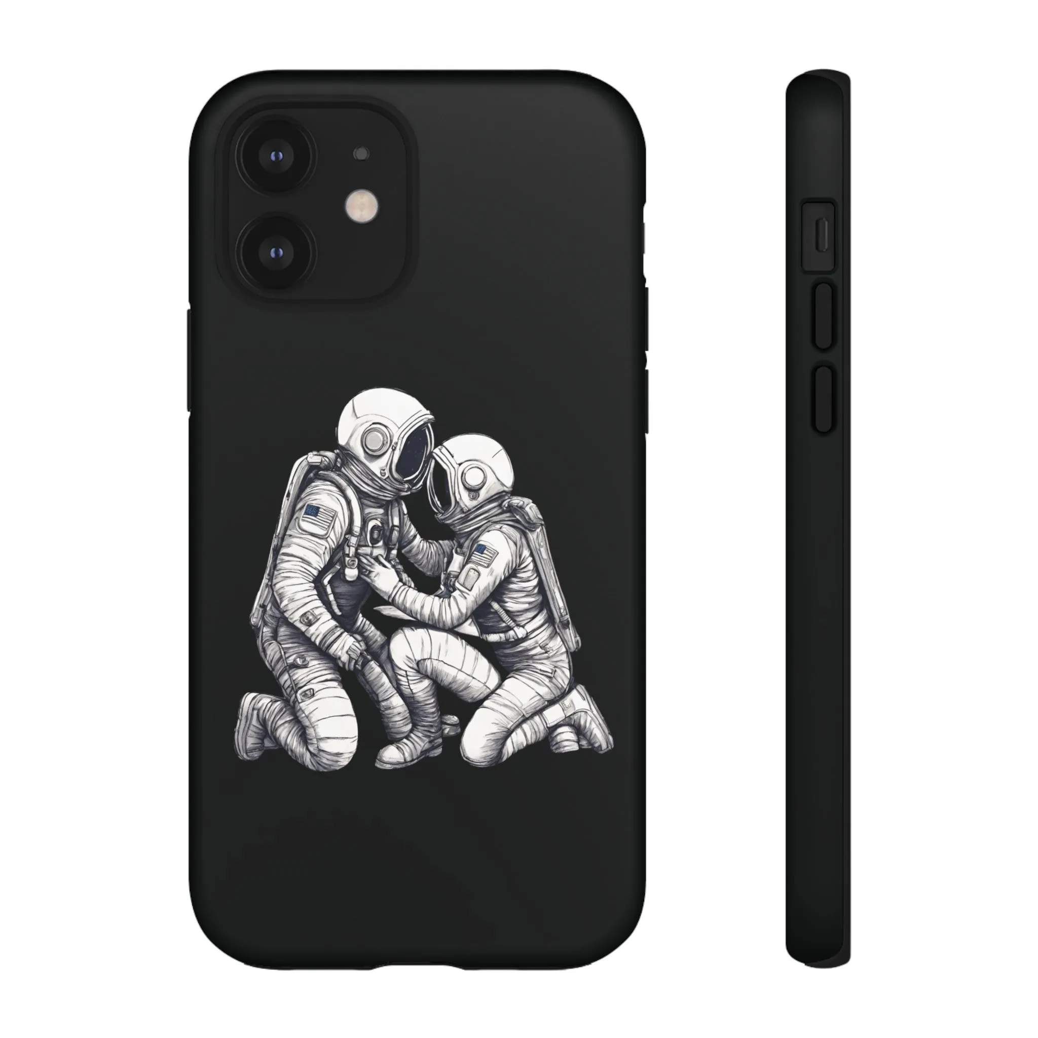 Here For You SpaceArt Sci-Fi Tough iPhone Mobile Cases