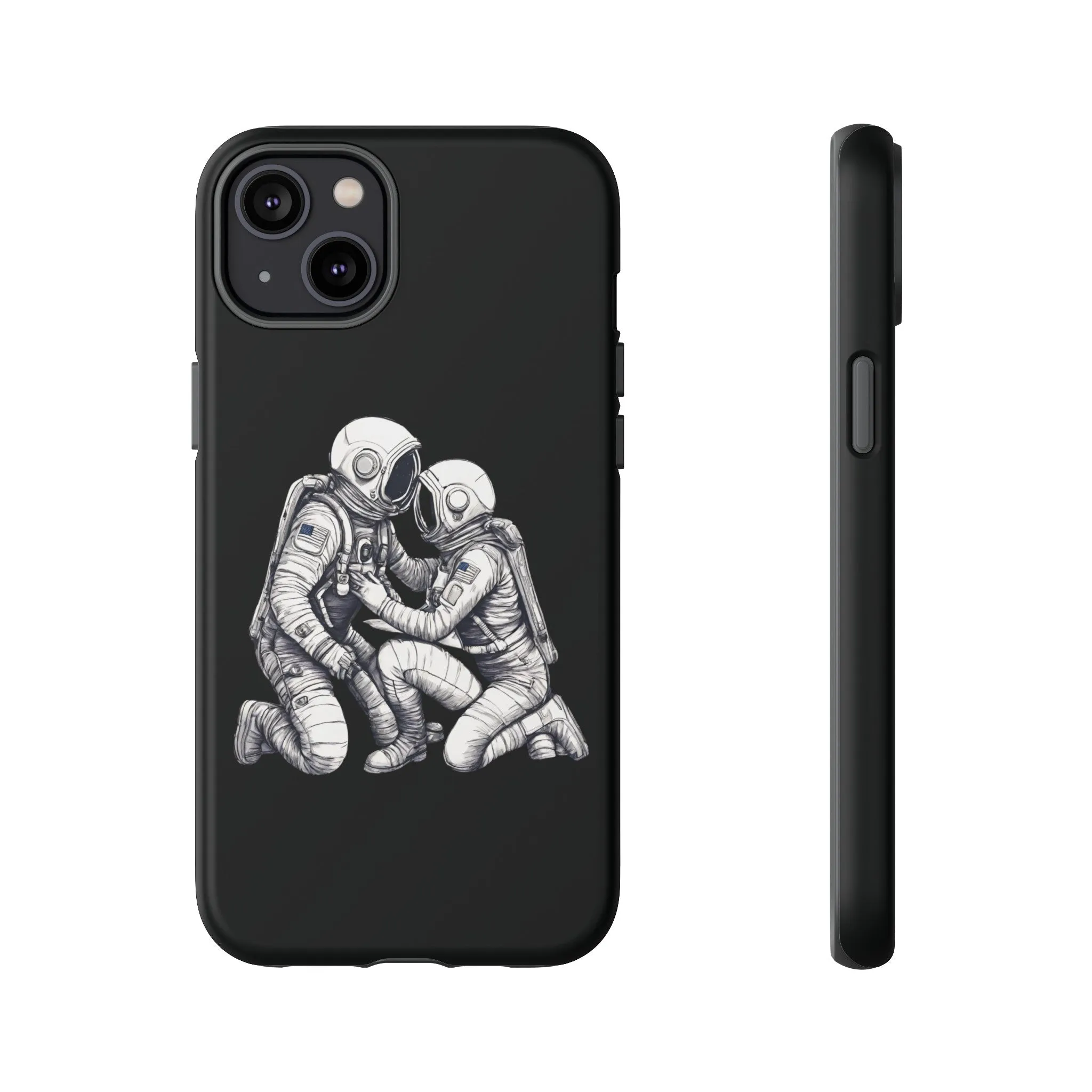 Here For You SpaceArt Sci-Fi Tough iPhone Mobile Cases