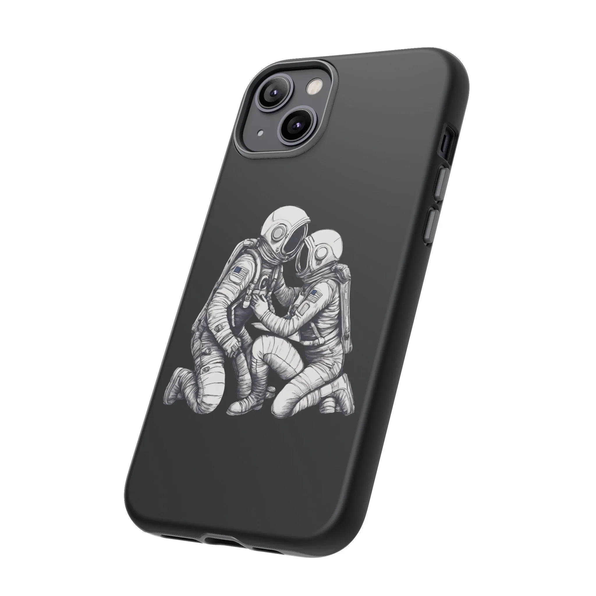Here For You SpaceArt Sci-Fi Tough iPhone Mobile Cases