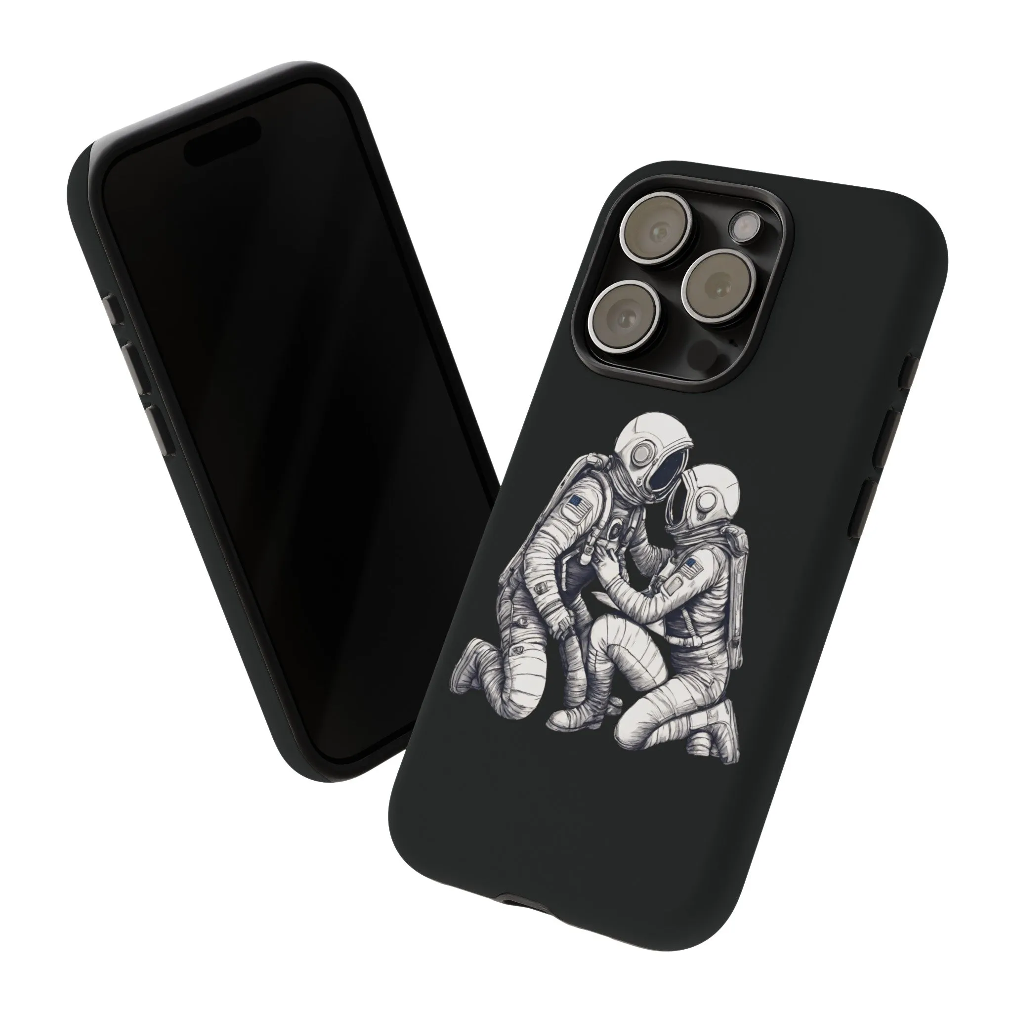 Here For You SpaceArt Sci-Fi Tough iPhone Mobile Cases