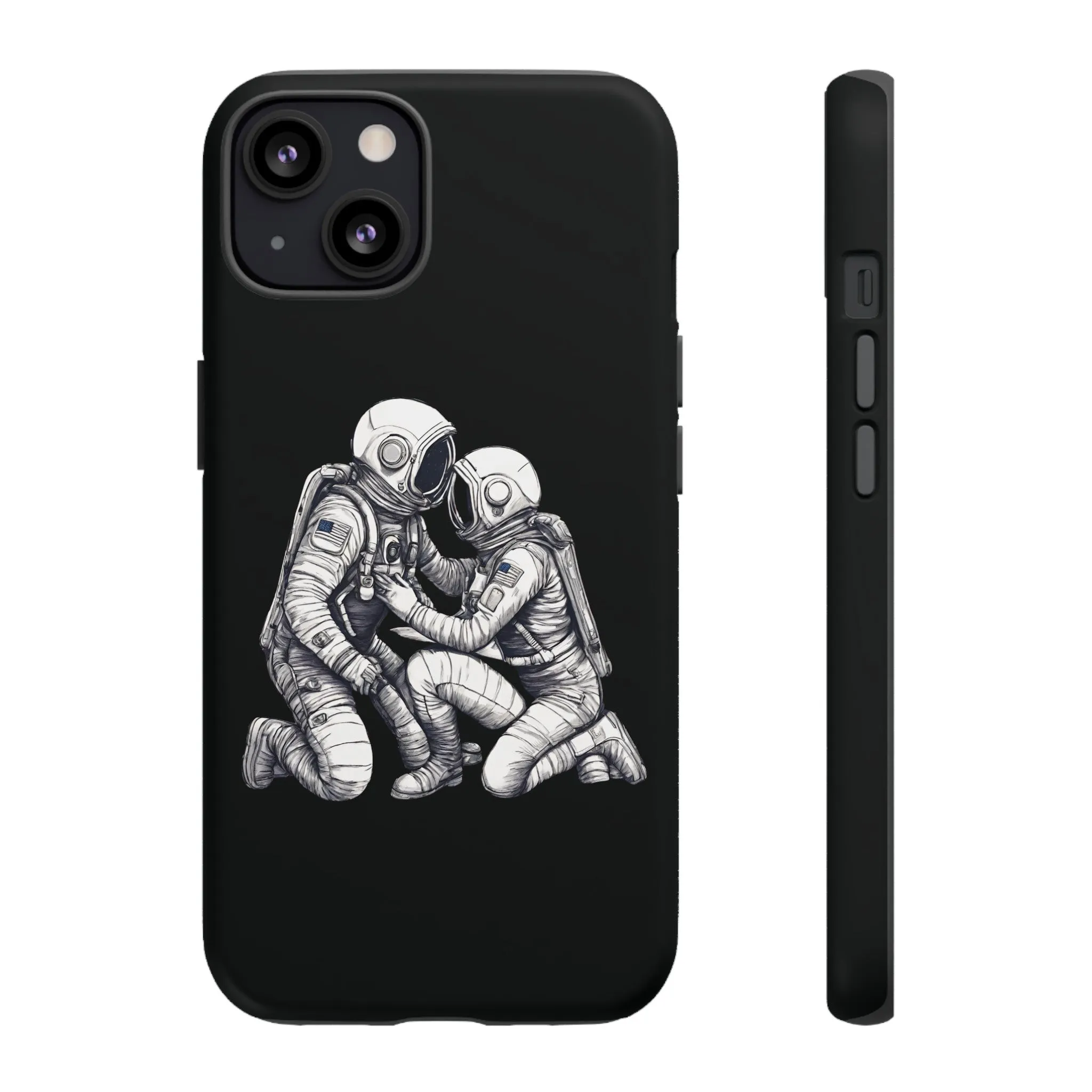 Here For You SpaceArt Sci-Fi Tough iPhone Mobile Cases