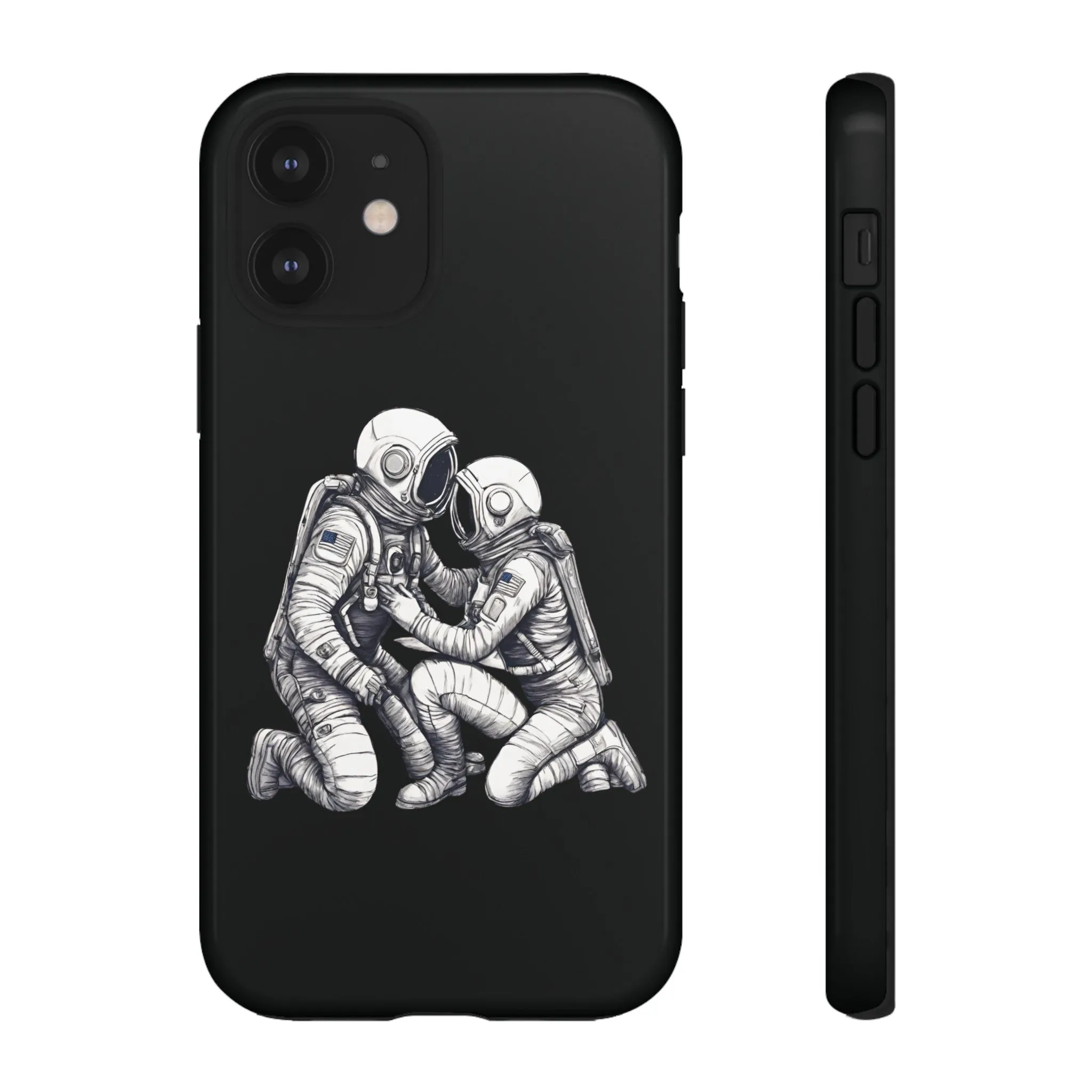 Here For You SpaceArt Sci-Fi Tough iPhone Mobile Cases