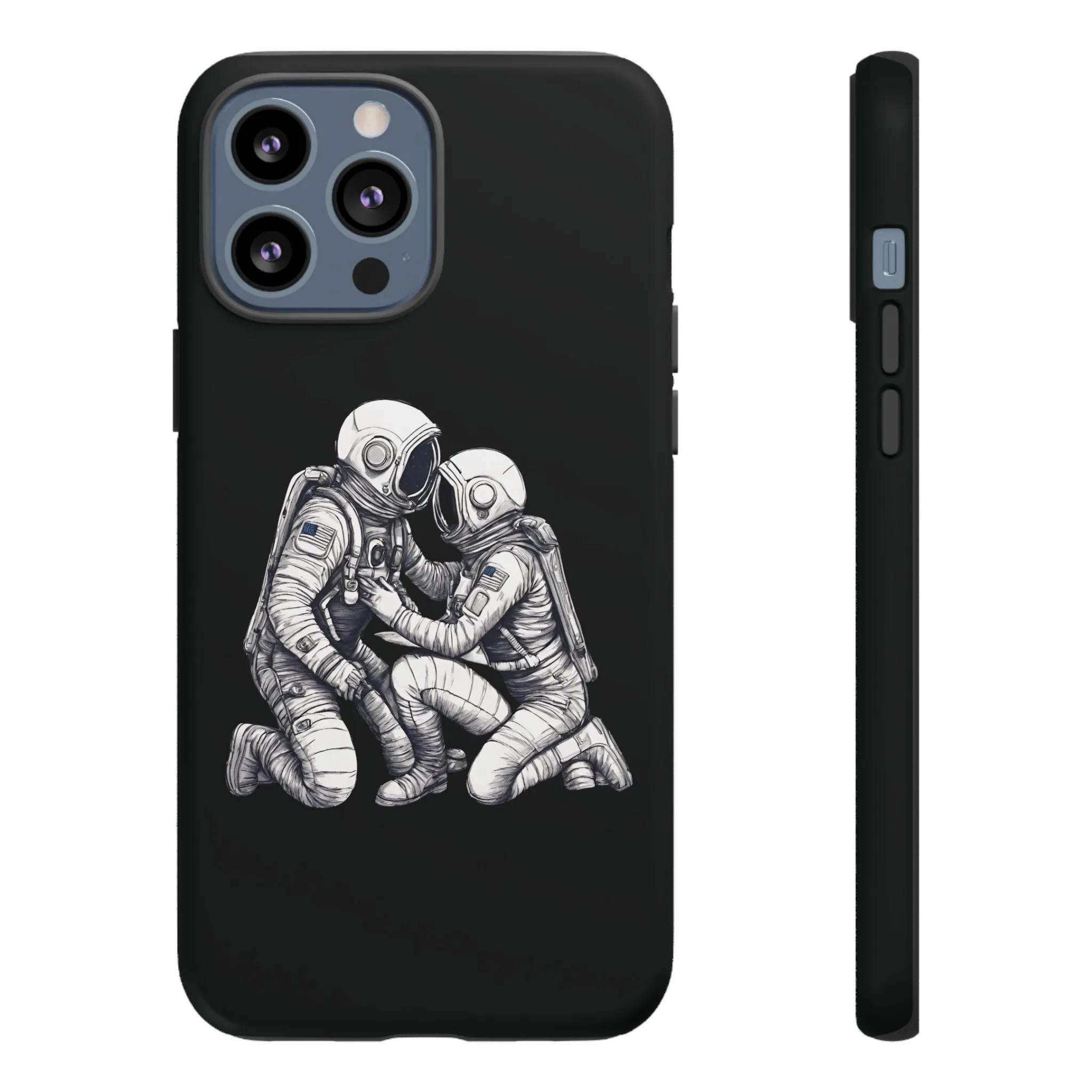 Here For You SpaceArt Sci-Fi Tough iPhone Mobile Cases