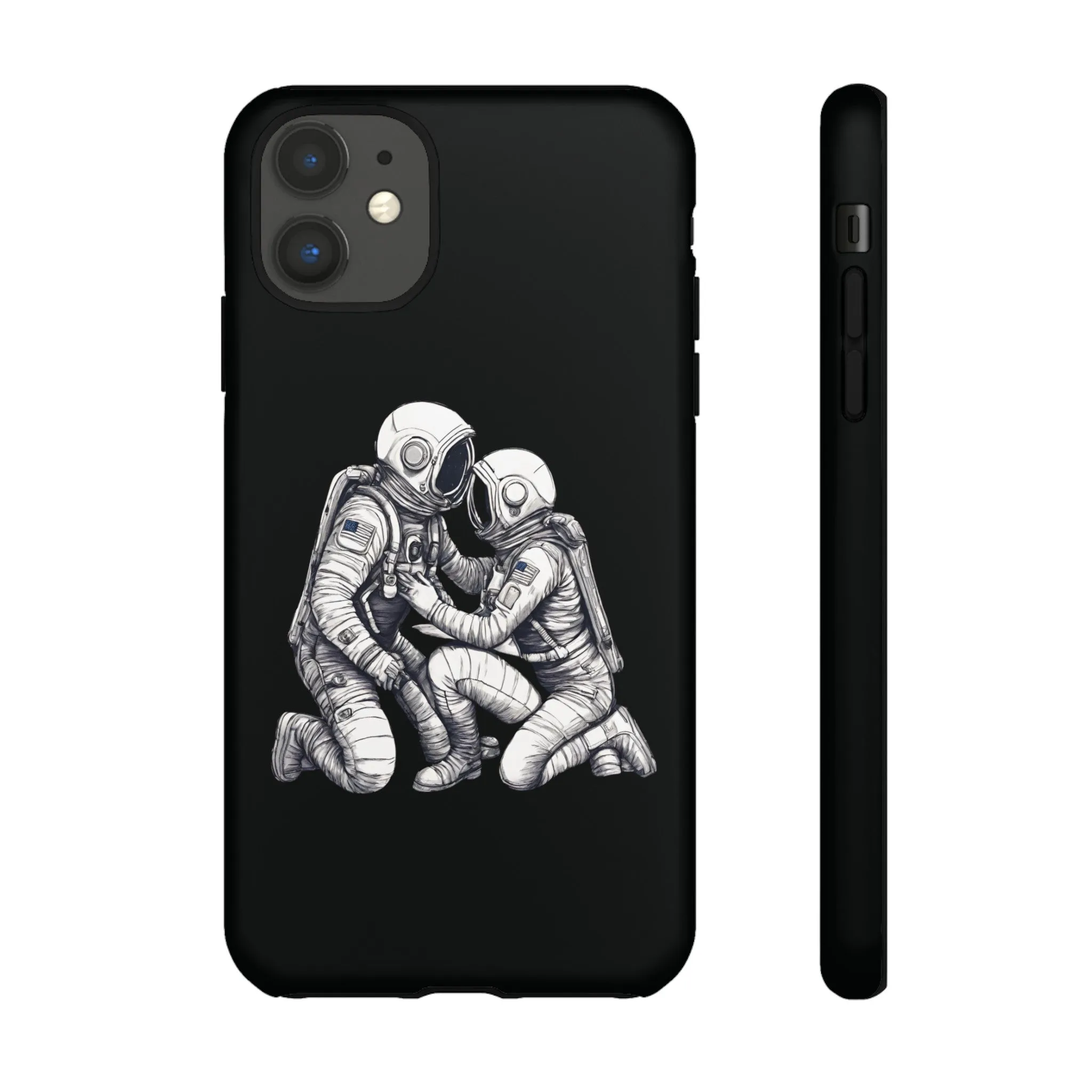 Here For You SpaceArt Sci-Fi Tough iPhone Mobile Cases