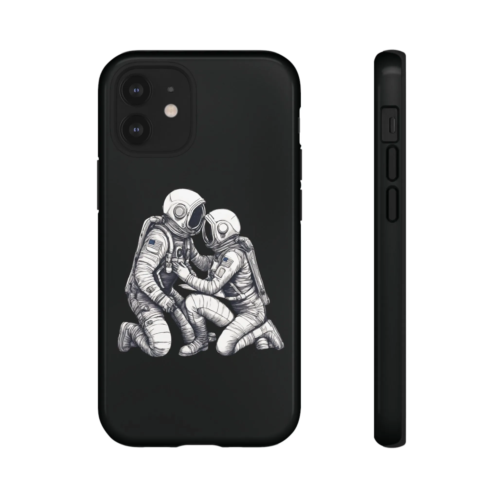 Here For You SpaceArt Sci-Fi Tough iPhone Mobile Cases