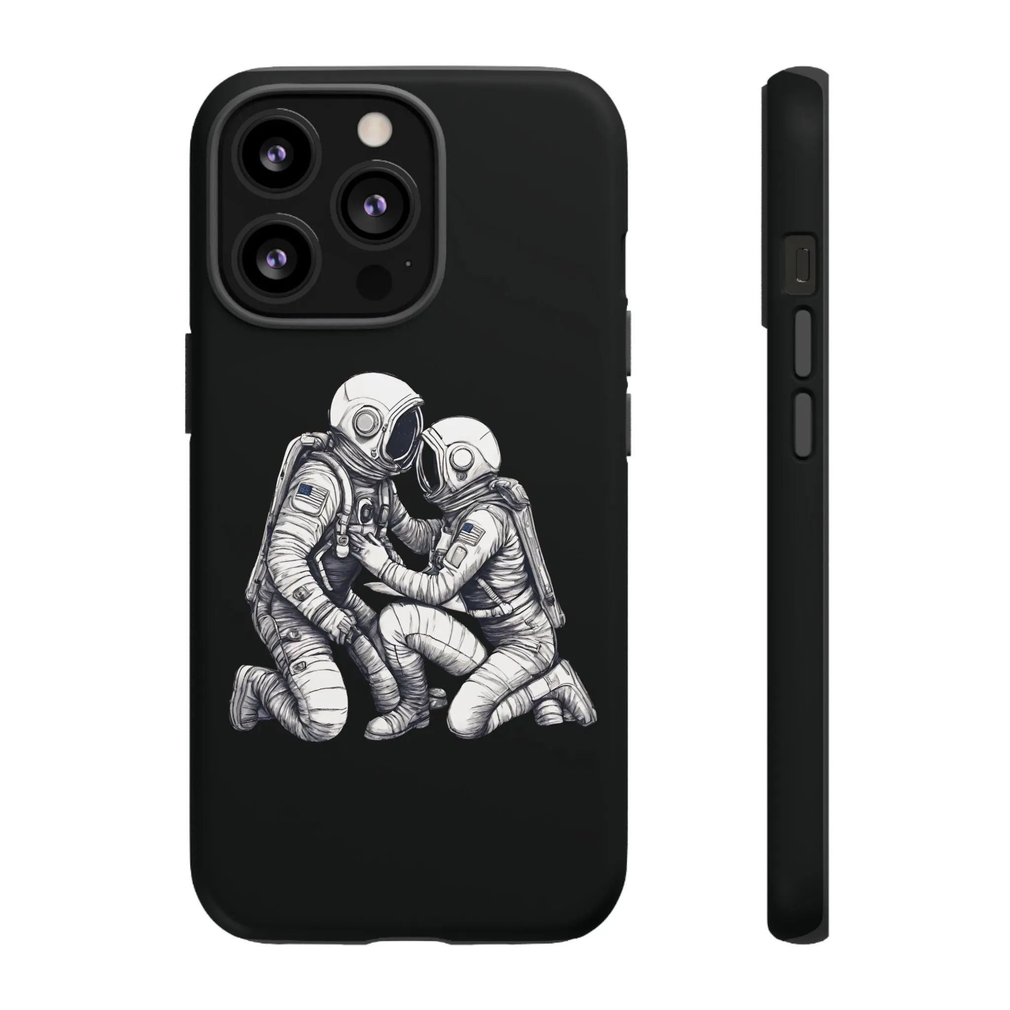 Here For You SpaceArt Sci-Fi Tough iPhone Mobile Cases