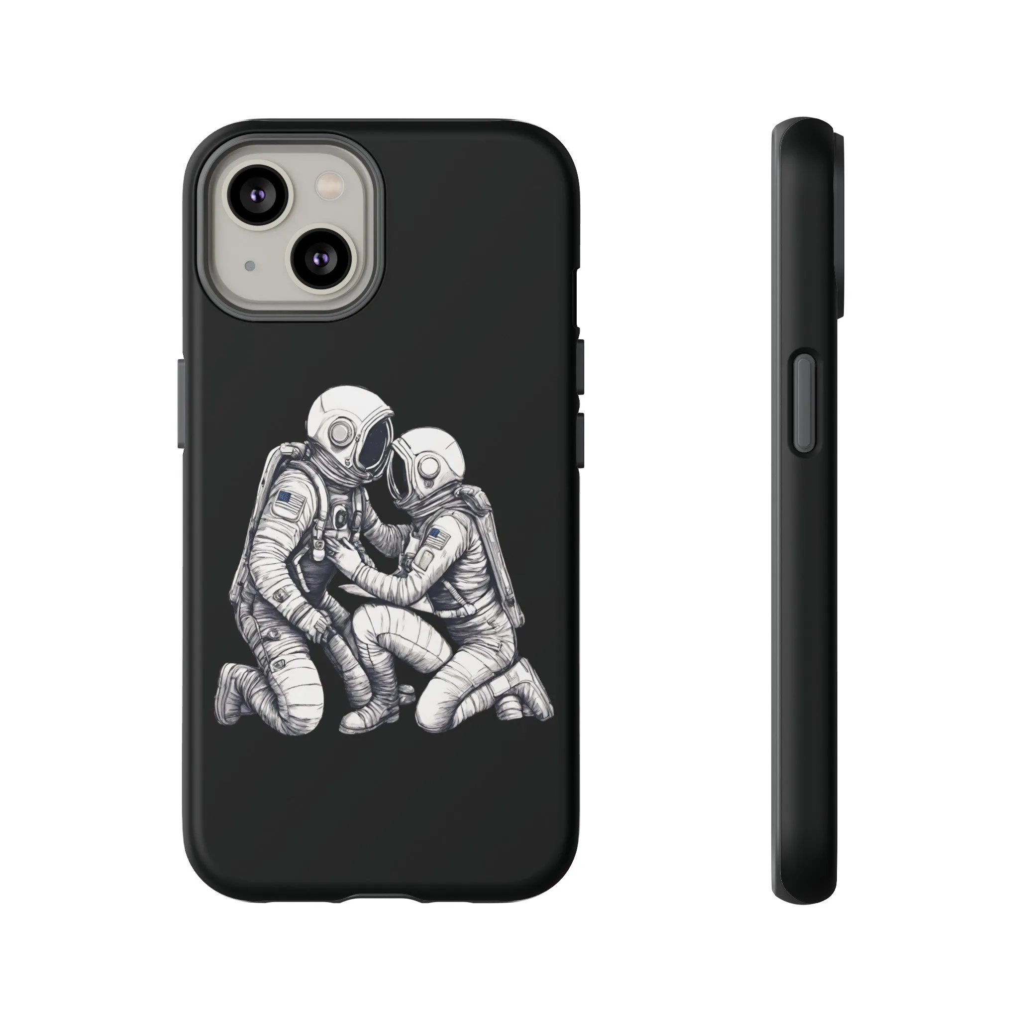 Here For You SpaceArt Sci-Fi Tough iPhone Mobile Cases