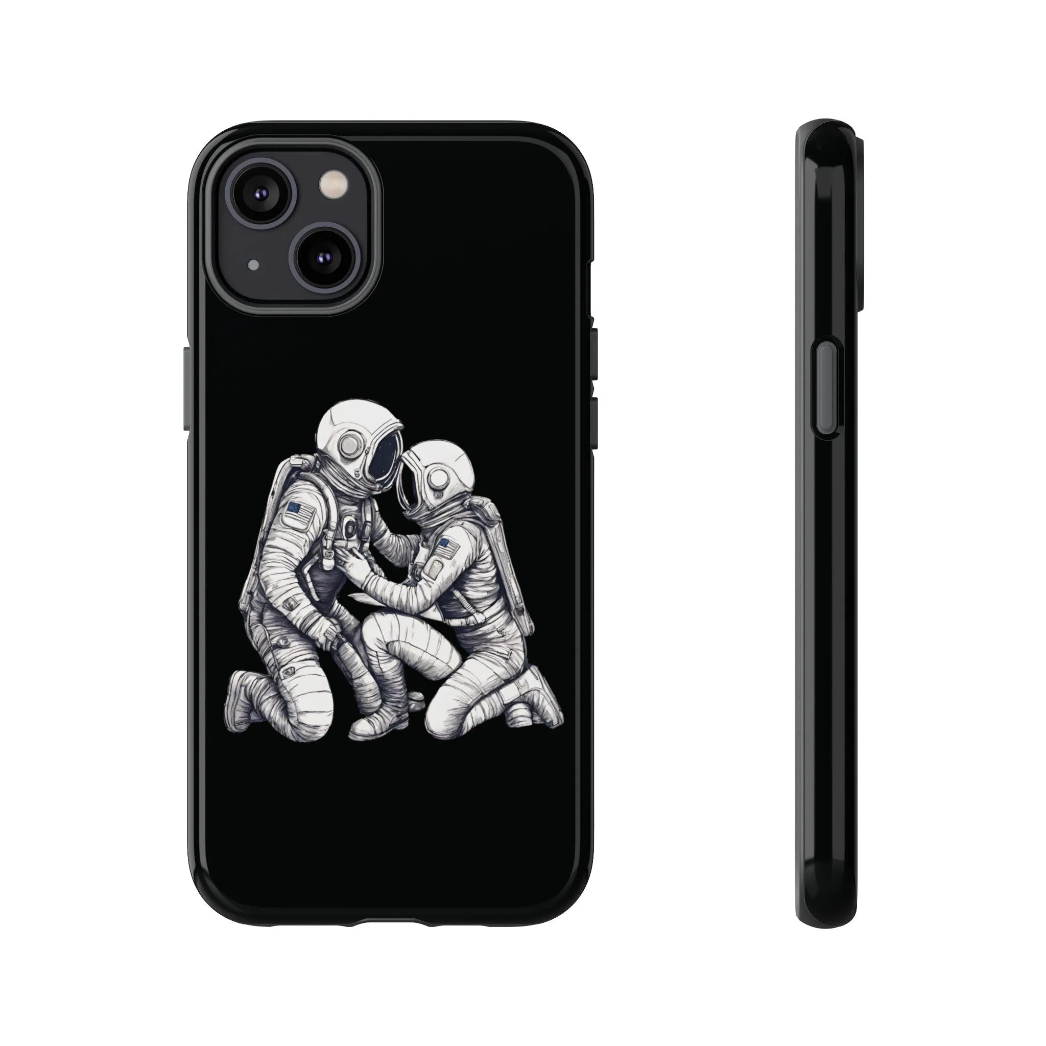 Here For You SpaceArt Sci-Fi Tough iPhone Mobile Cases