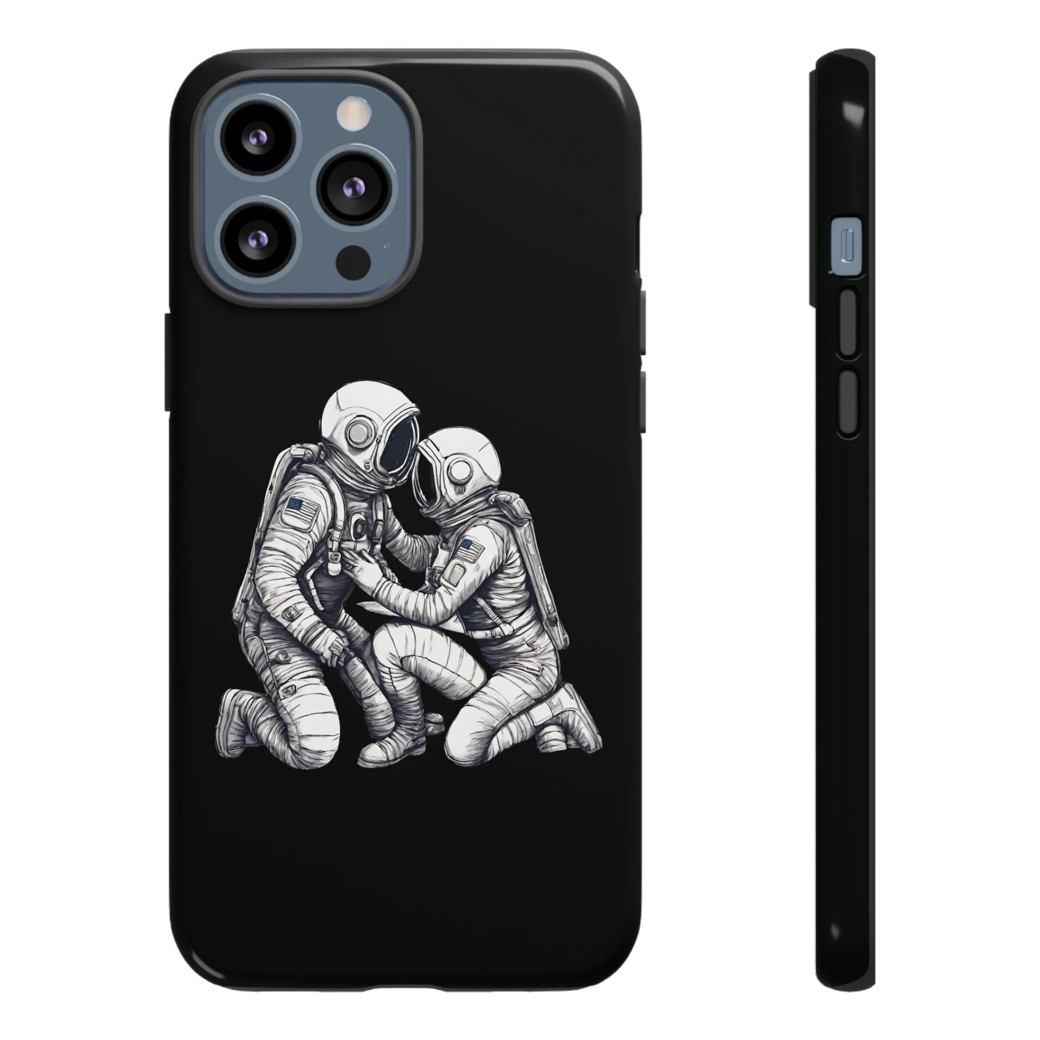 Here For You SpaceArt Sci-Fi Tough iPhone Mobile Cases