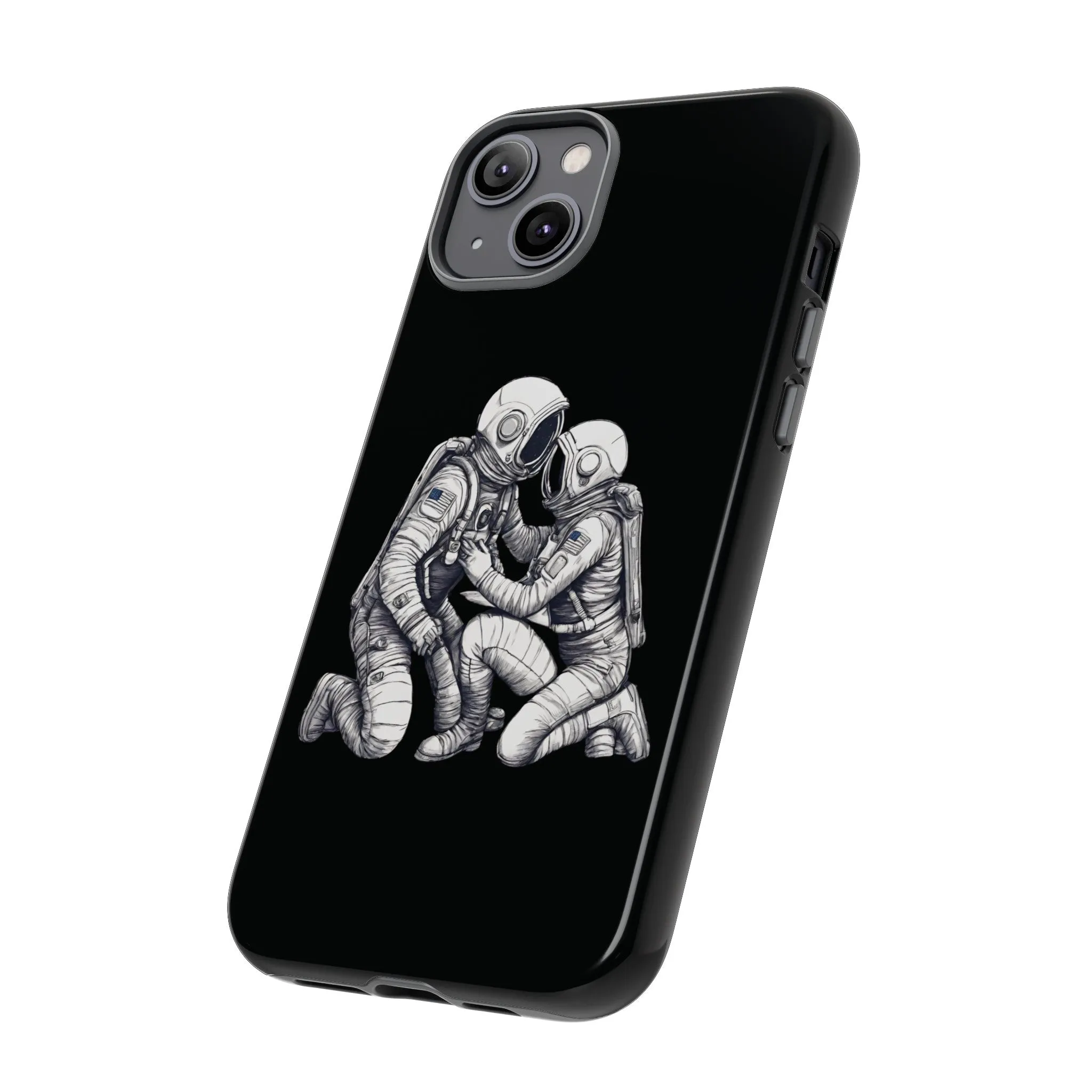 Here For You SpaceArt Sci-Fi Tough iPhone Mobile Cases