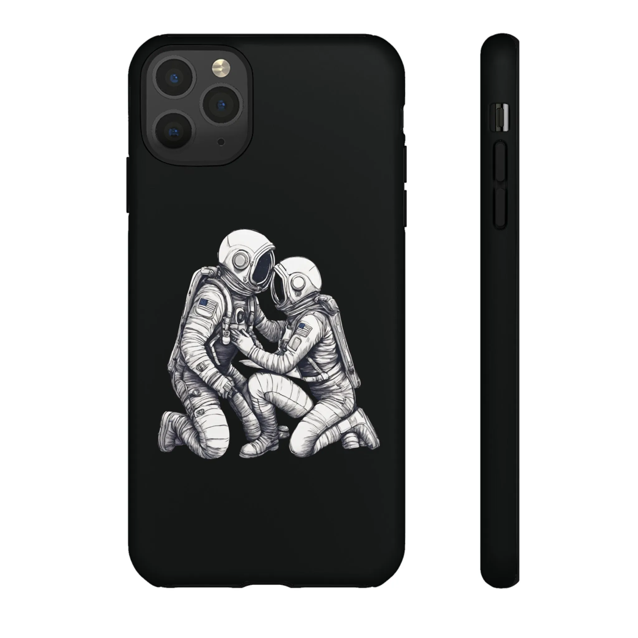 Here For You SpaceArt Sci-Fi Tough iPhone Mobile Cases