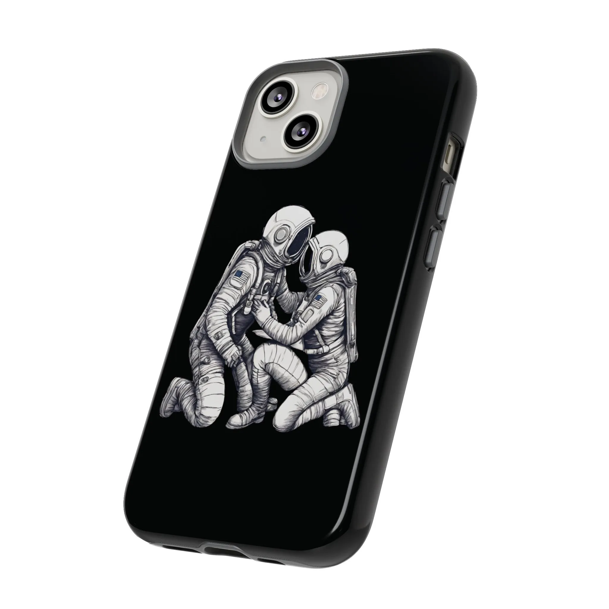 Here For You SpaceArt Sci-Fi Tough iPhone Mobile Cases